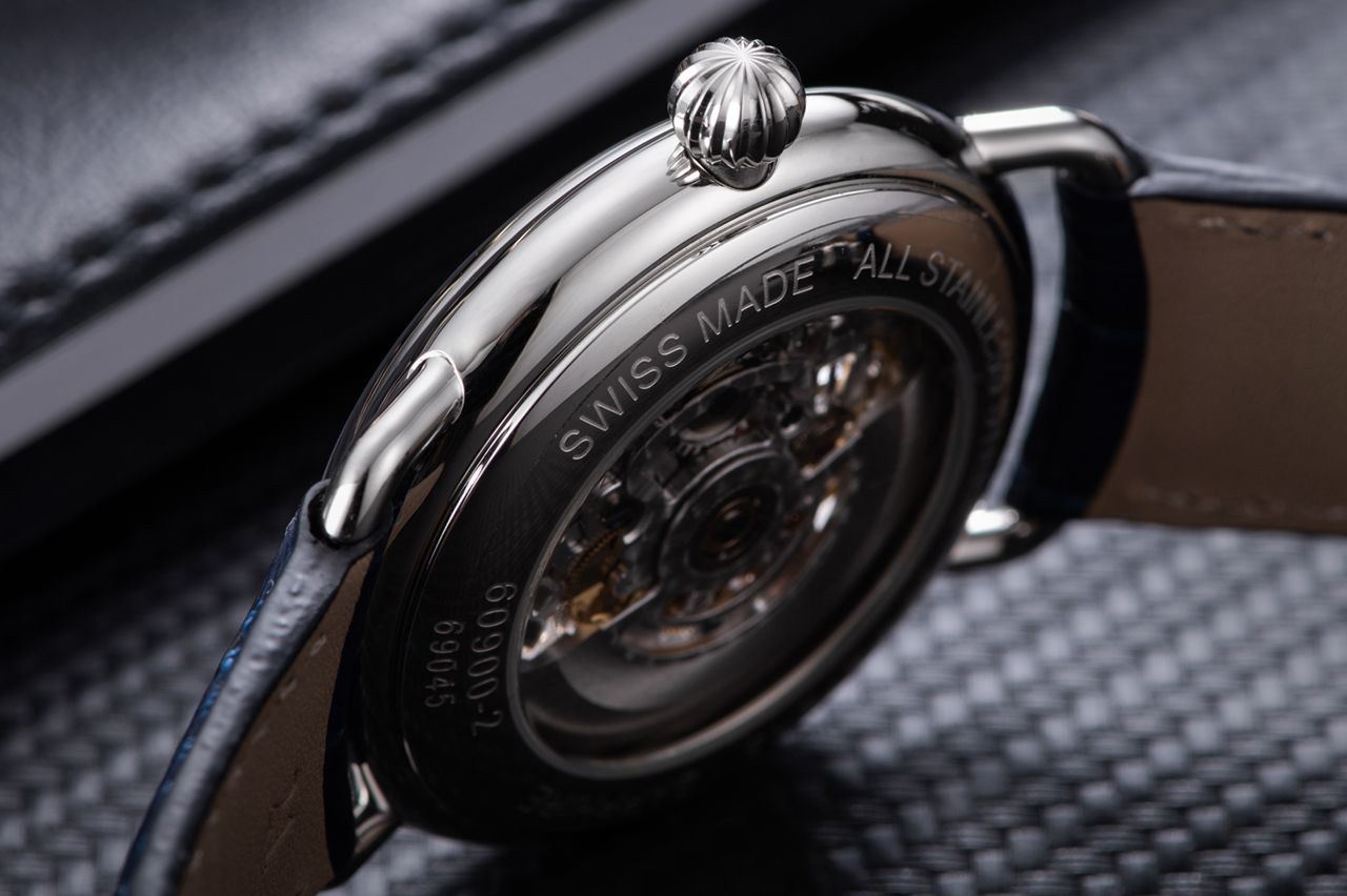 zegarek Aerowatch 60900-AA22 1942 AUTOMATIC 1942 szafirowe - miniatura 8