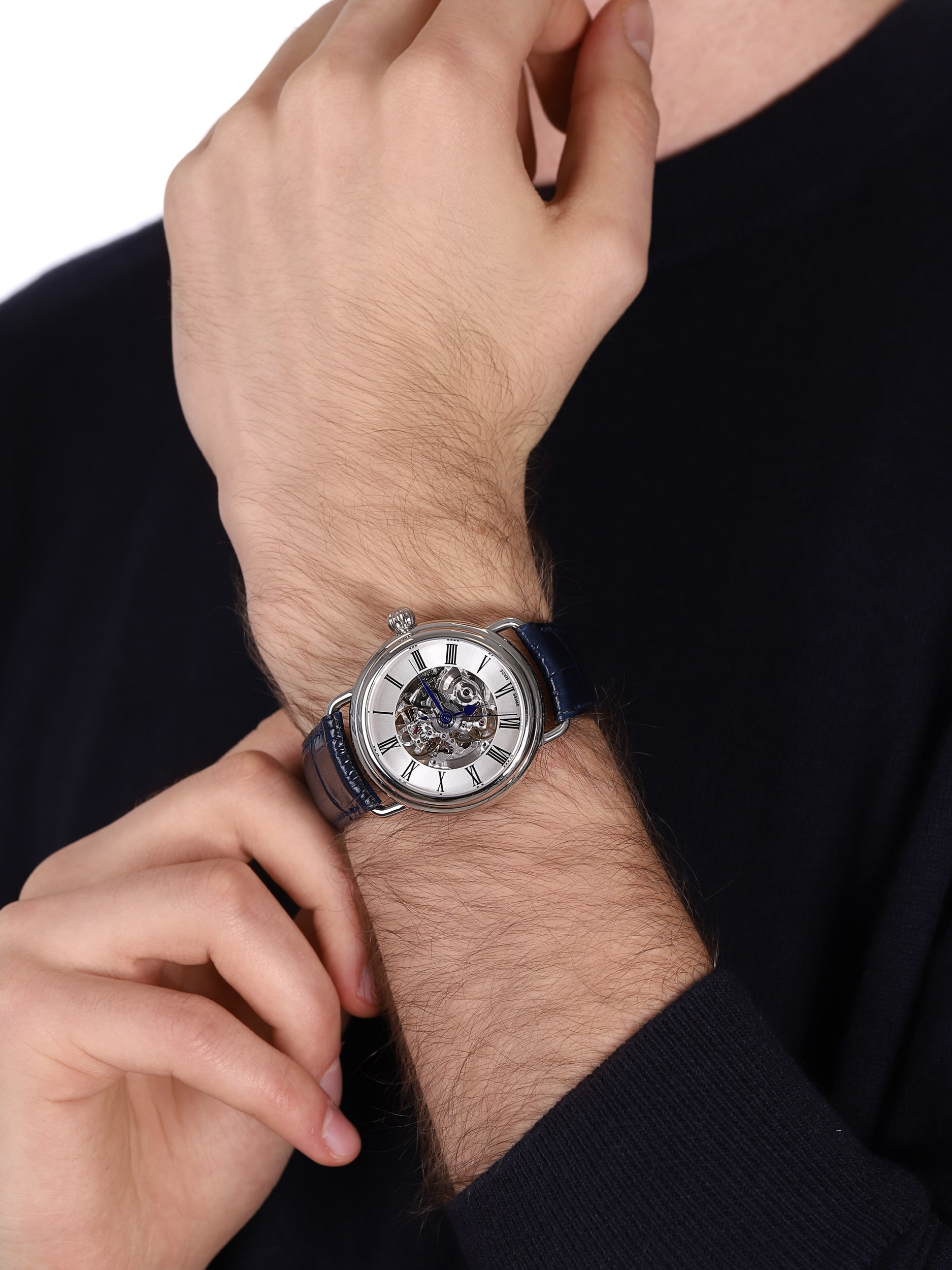 zegarek Aerowatch 60900-AA22 automatyczny męski 1942 1942 AUTOMATIC - miniatura 3