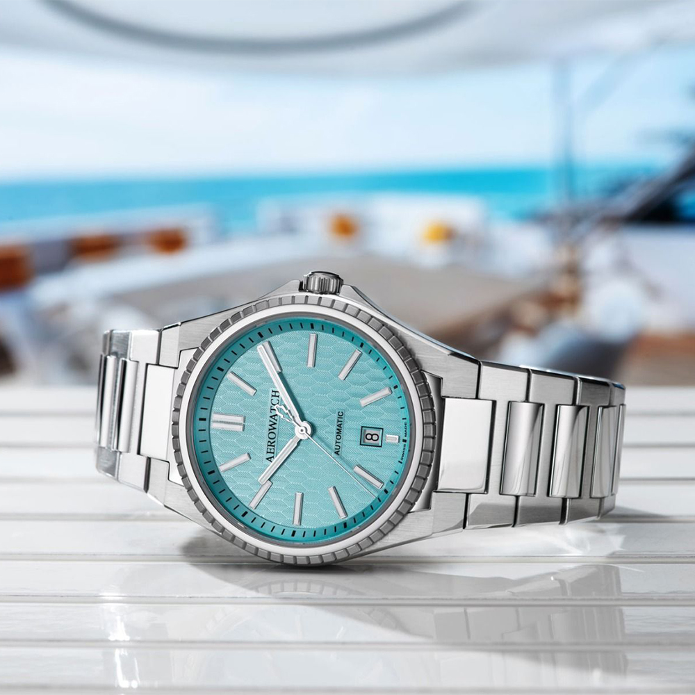 zegarek Aerowatch 60998-AA05-M automatyczny męski Milan MILAN JURA - miniatura 2