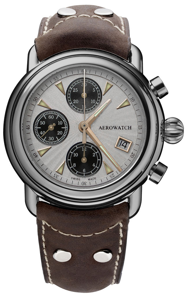 Aerowatch 1942 CHRONO 61901-AA09-S