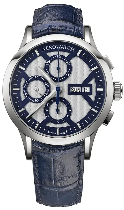 Aerowatch 61968-AA04 Les Grandes Classiques LES GRANDES CLASSIQUES CHRONOGRAPH - zdjęcie 1