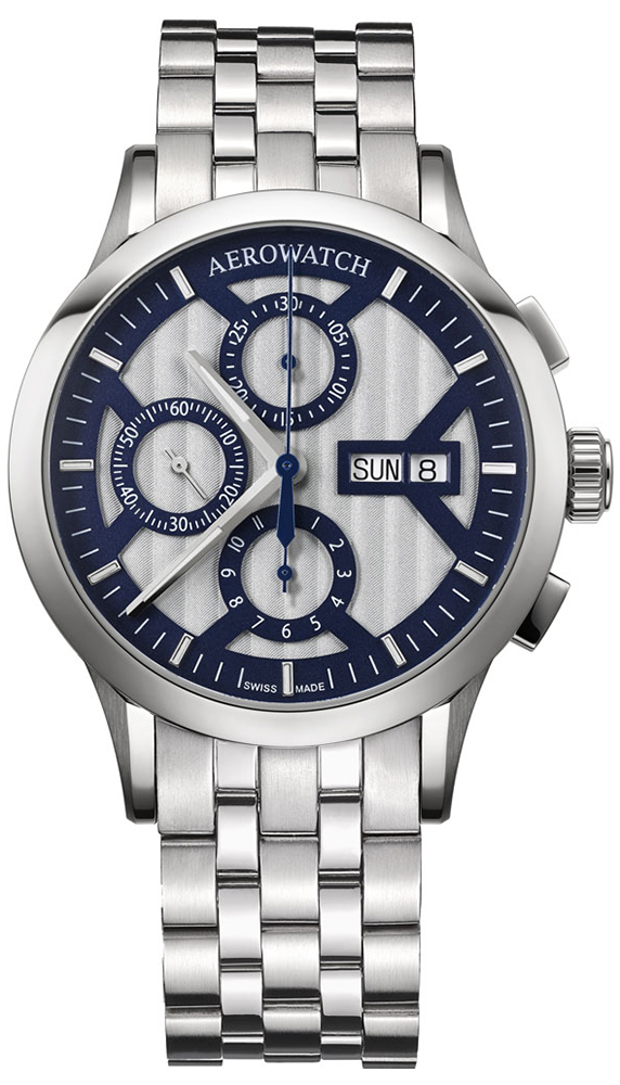 Aerowatch LES GRANDES CLASSIQUES CHRONOGRAPH 61968-AA04-M