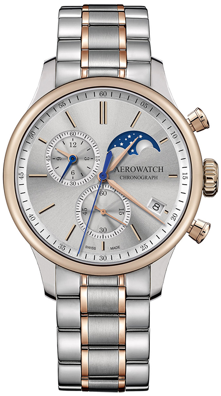 Aerowatch RENAISSANCE CHRONO MOON PHASES 78986-BI03-M