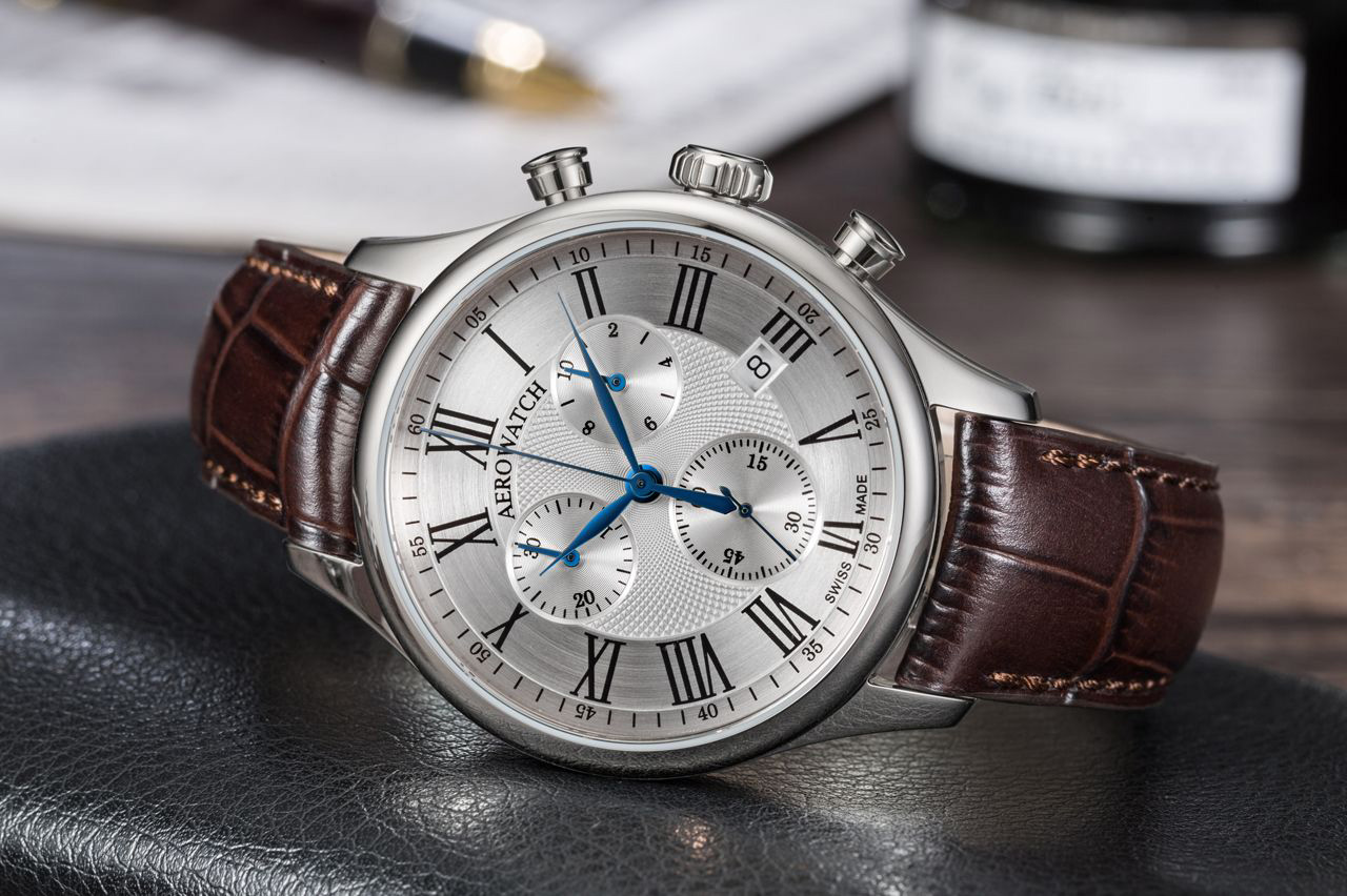 zegarek Aerowatch 79986-AA01 kwarcowy męski Renaissance RENAISSANCE QUARTZ - miniatura 5