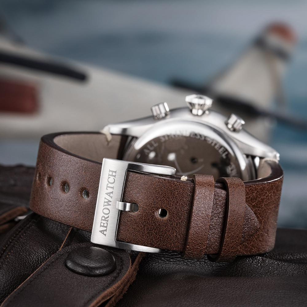 Aerowatch A-79990-AA03 LES GRANDES CLASSICQUES QUARTZ zegarek klasyczny Les Grandes Classiques - miniatura 4