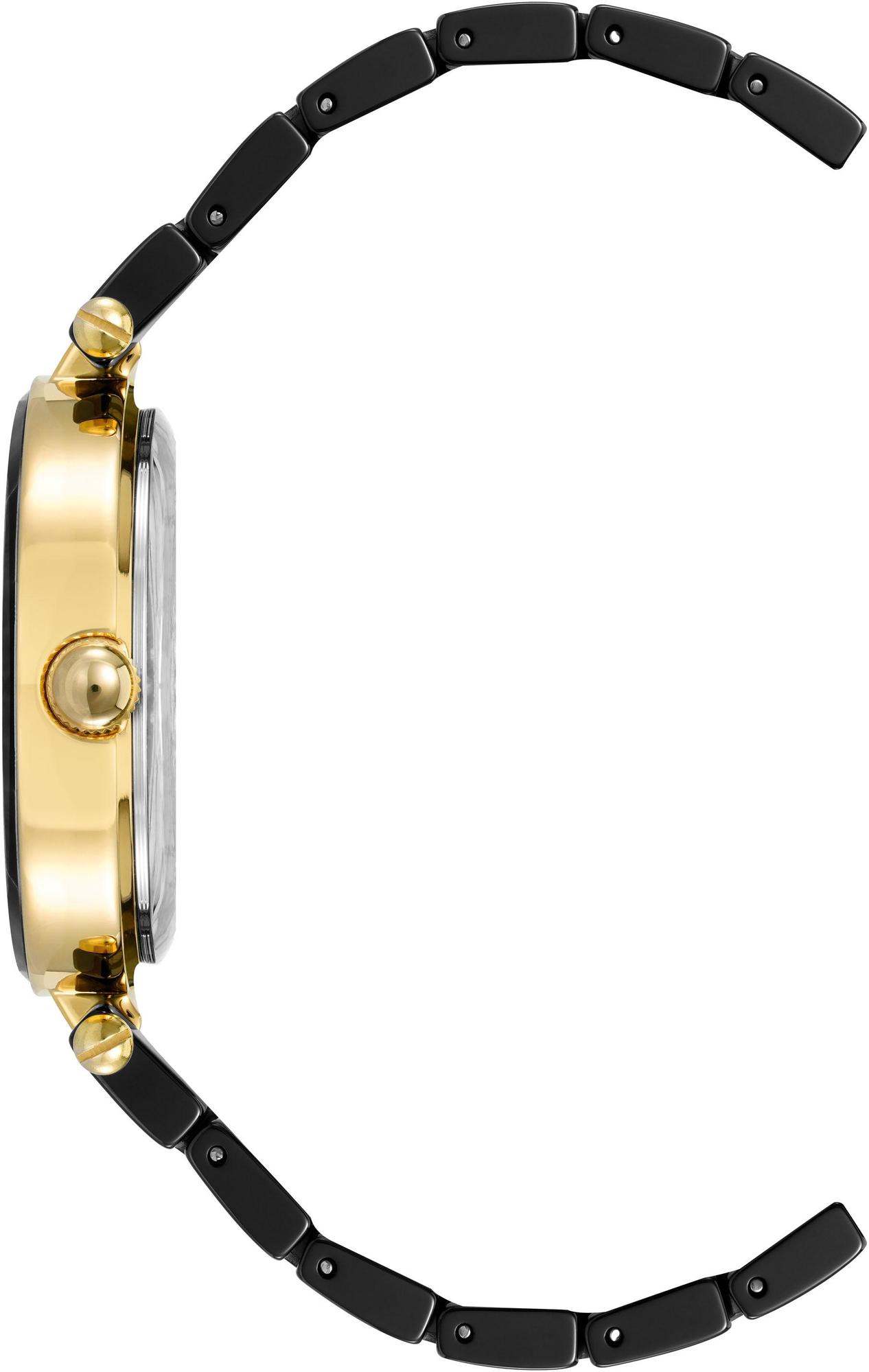 zegarek Anne Klein AK-1018BKBK kwarcowy damski Bransoleta - miniatura 2