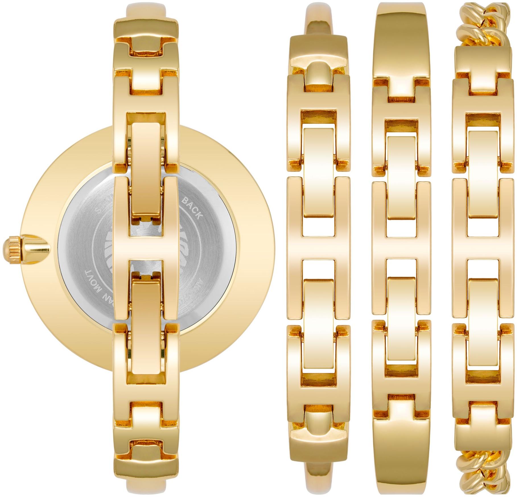 zegarek Anne Klein AK-1470GBST kwarcowy damski Bransoleta - miniatura 6