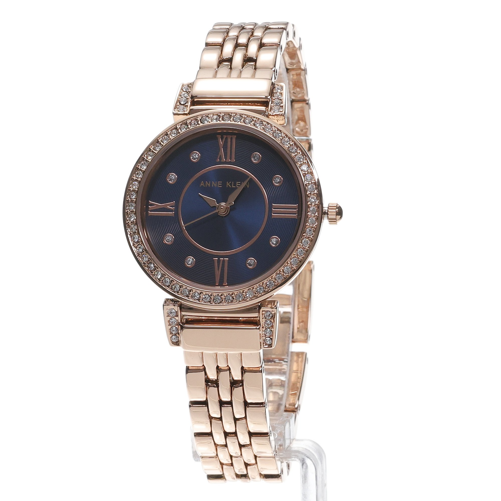 zegarek Anne Klein AK-2928NVRG różowe złoto Bransoleta - miniatura 2