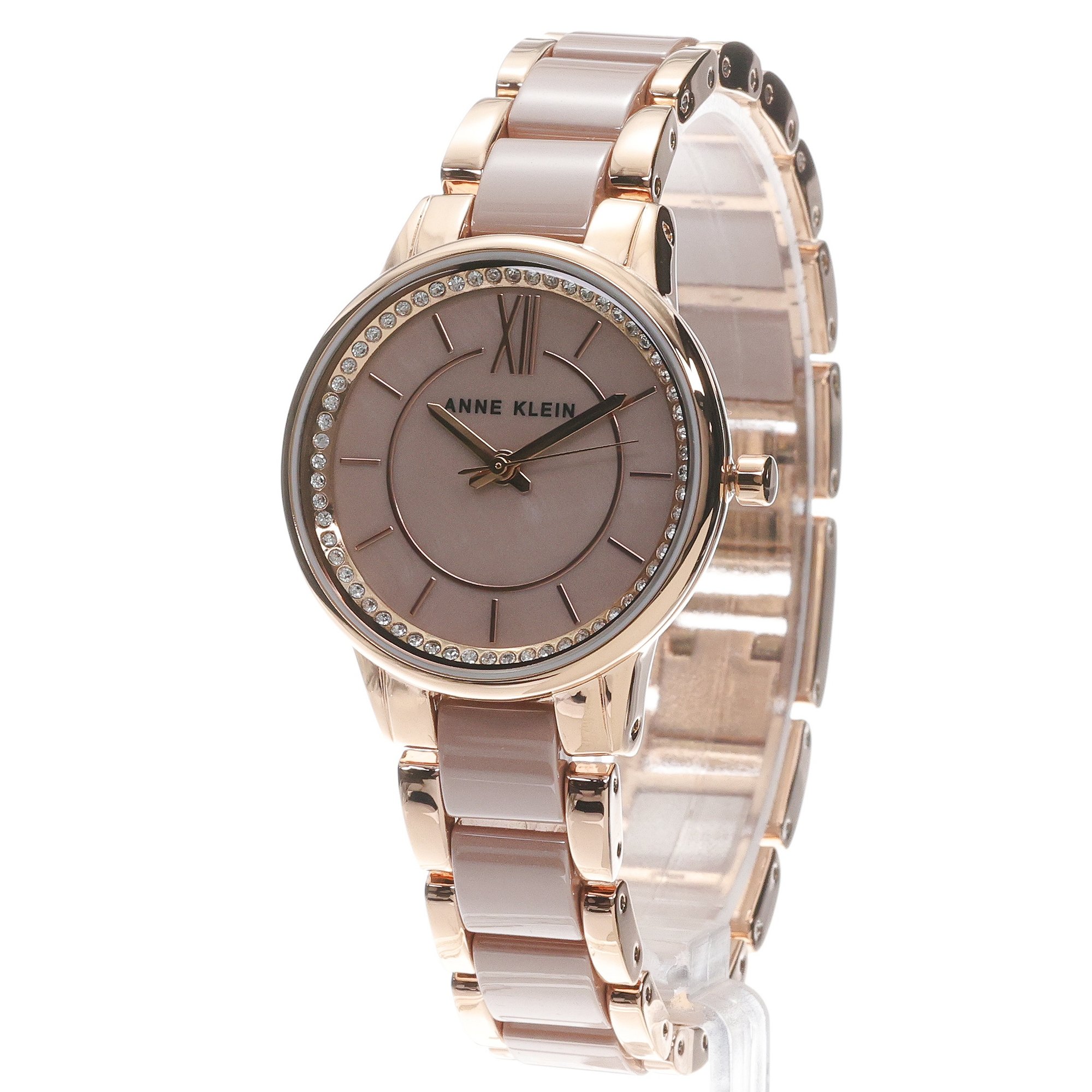 zegarek Anne Klein AK-3344TPRG różowe złoto Bransoleta - miniatura 2