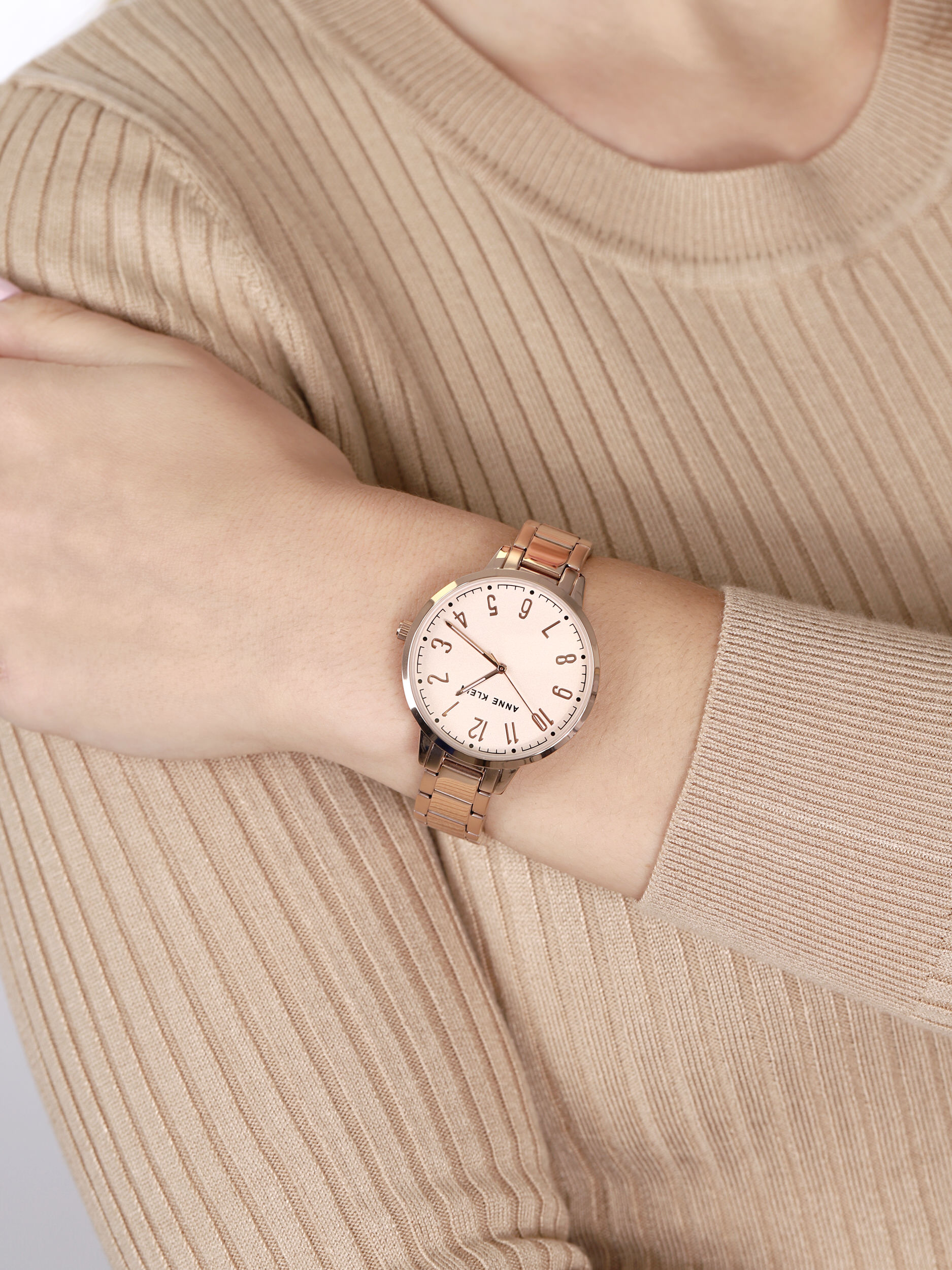 zegarek Anne Klein AK-3618RGRG kwarcowy damski Bransoleta - miniatura 3