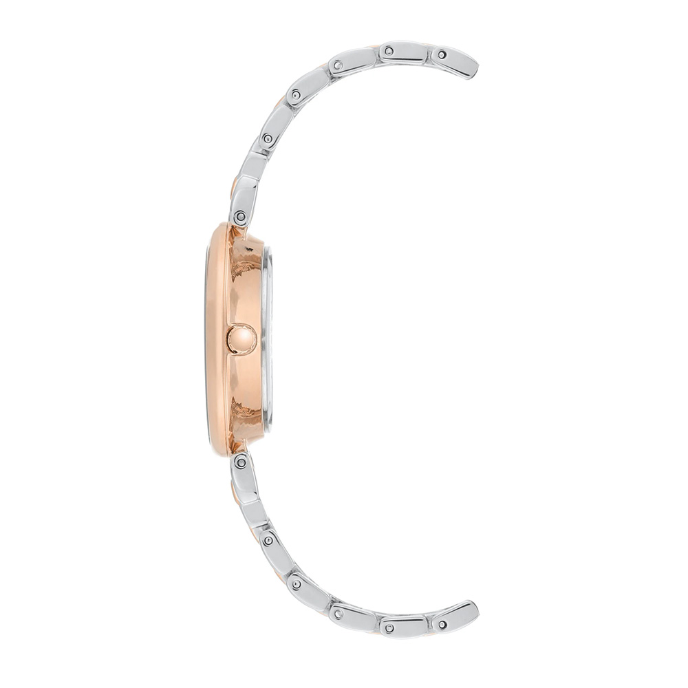 zegarek Anne Klein AK-3631MPRT solar damski Bransoleta - miniatura 5