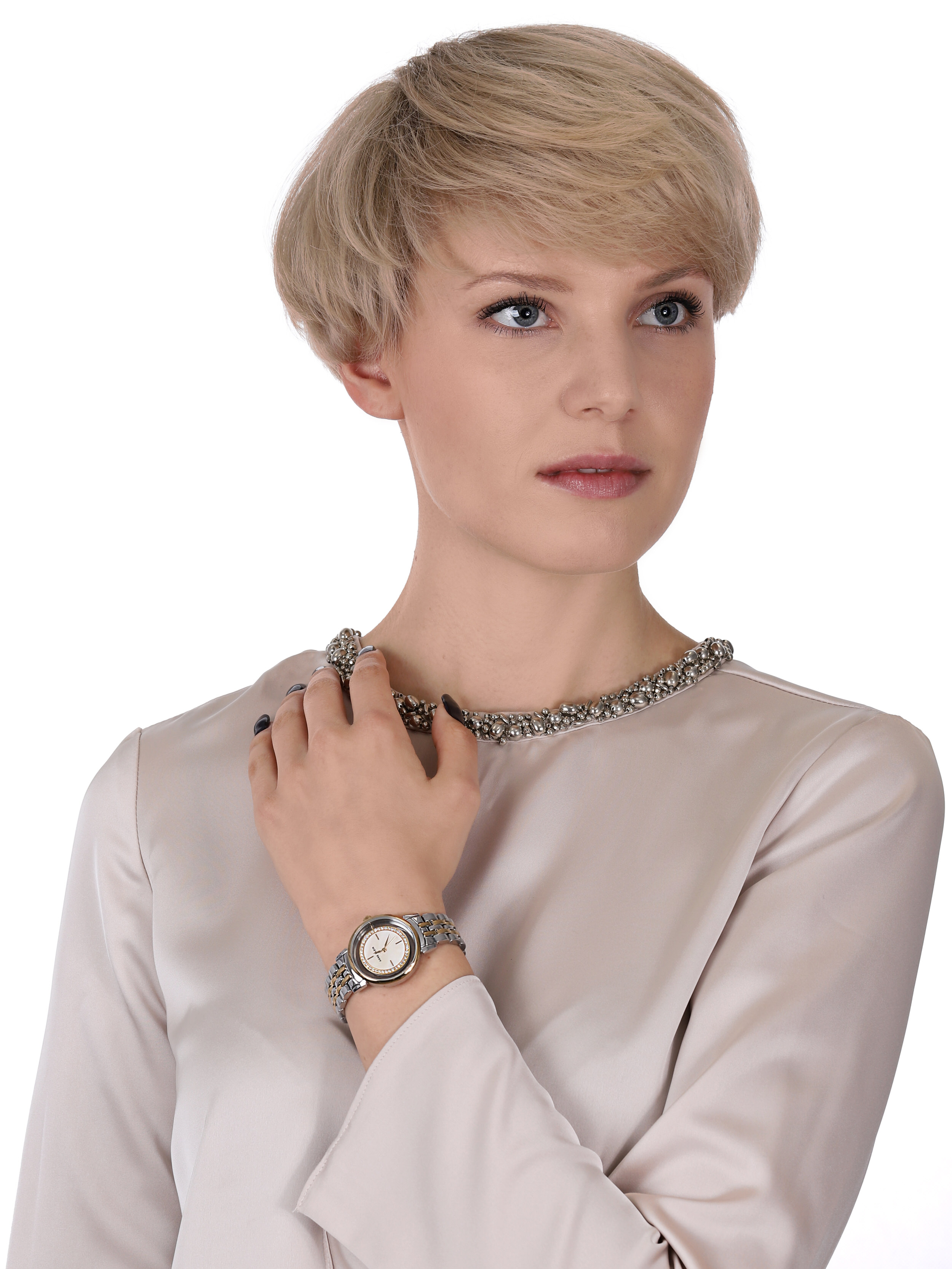 zegarek Anne Klein AK-3693MPTT kwarcowy damski Bransoleta - miniatura 2