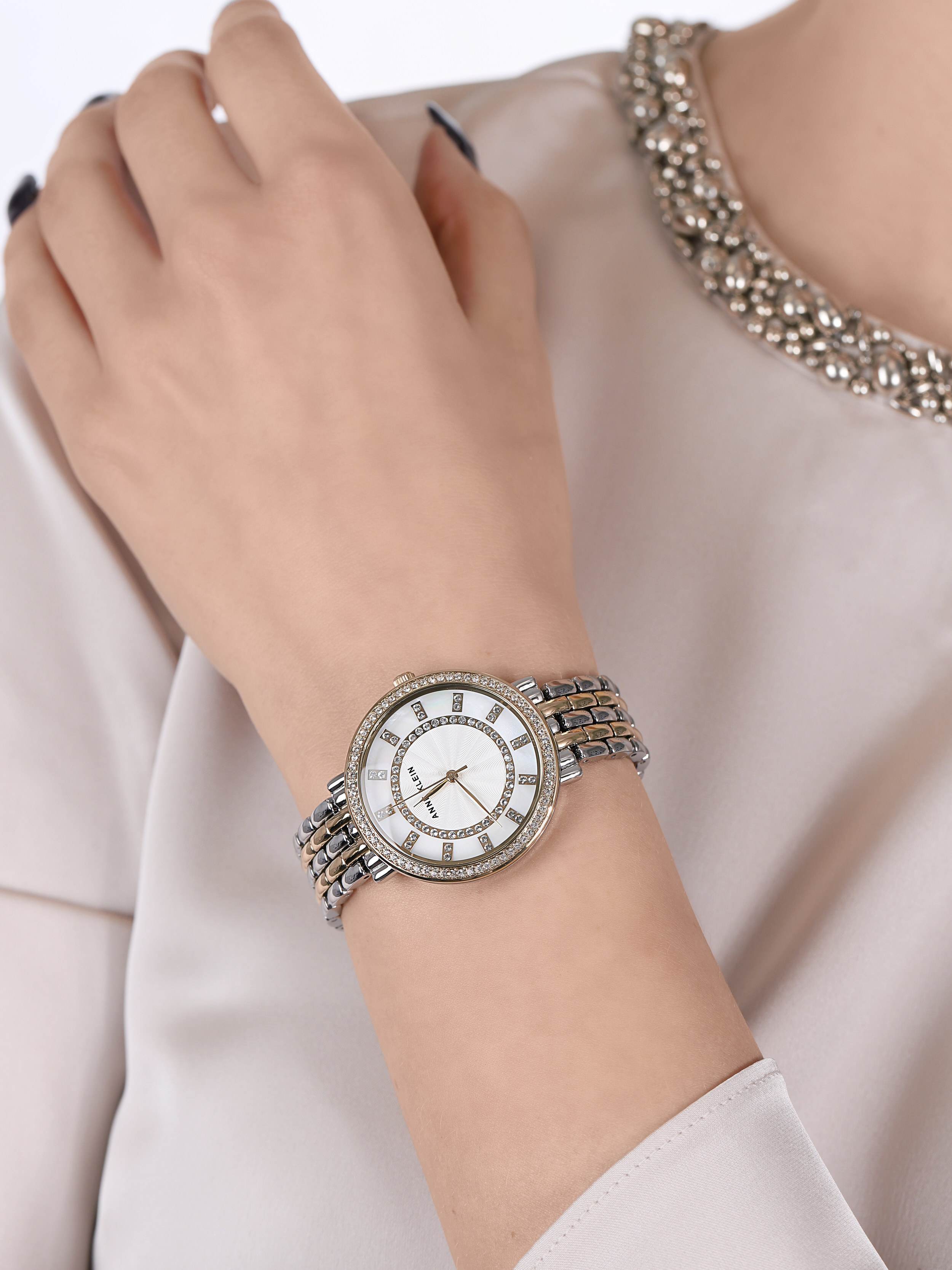 zegarek Anne Klein AK-3799MPTT kwarcowy damski Bransoleta - miniatura 3