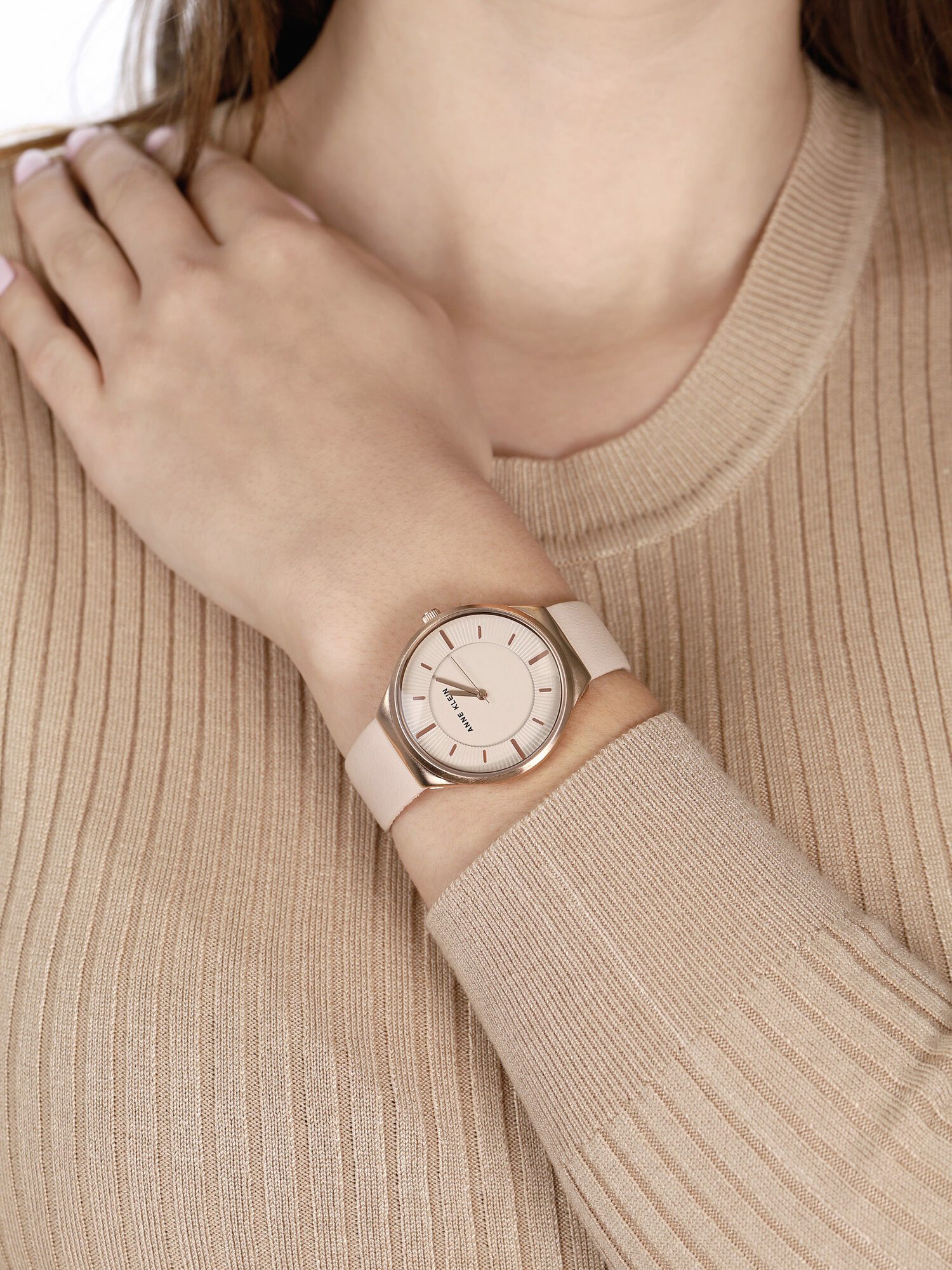 zegarek Anne Klein AK-3814RGBH kwarcowy damski Pasek - miniatura 3