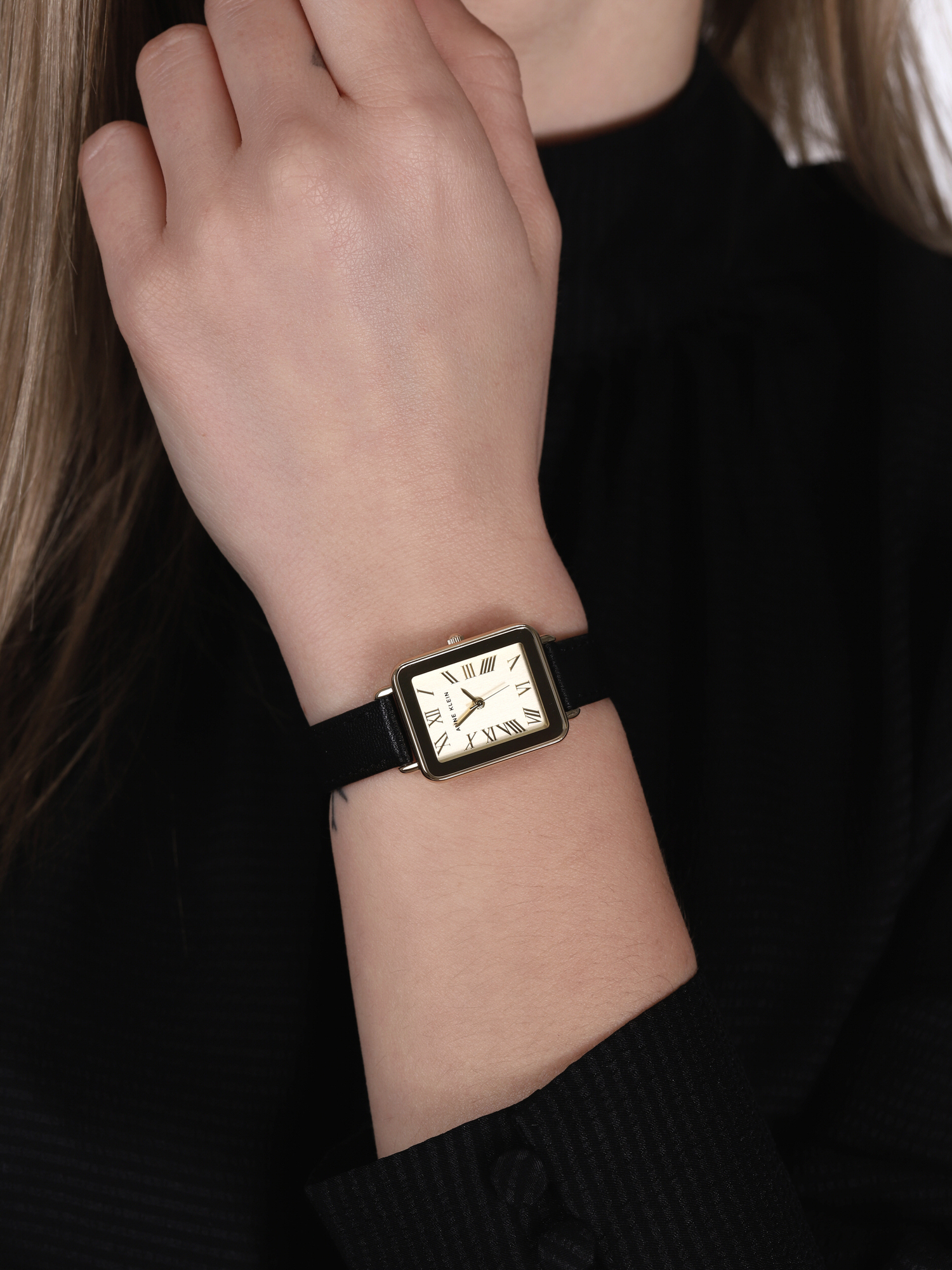 zegarek Anne Klein AK-3828CHBK kwarcowy damski Pasek - miniatura 3