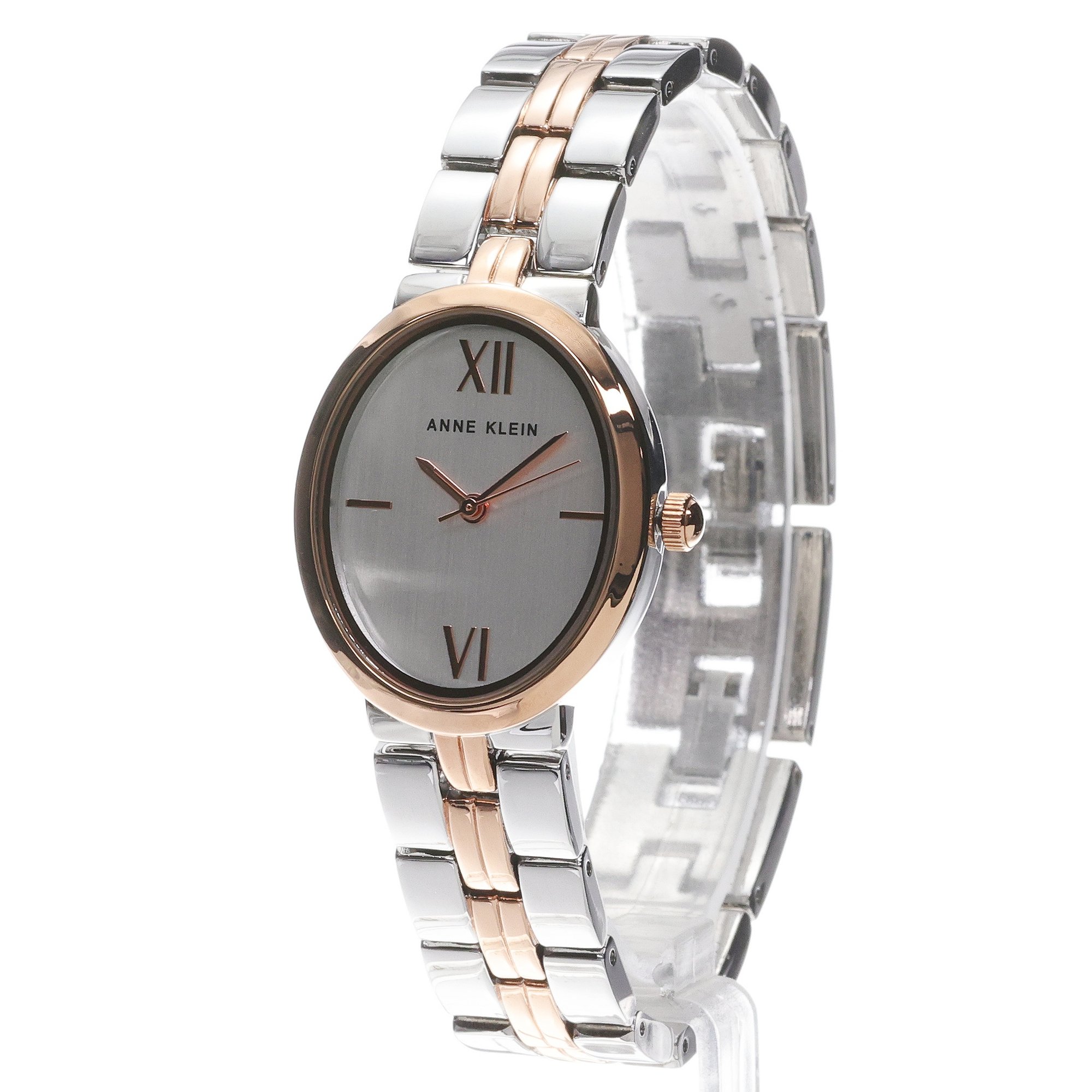zegarek Anne Klein AK-5021SVRT kwarcowy damski Bransoleta Analog Metal Watch - miniatura 2