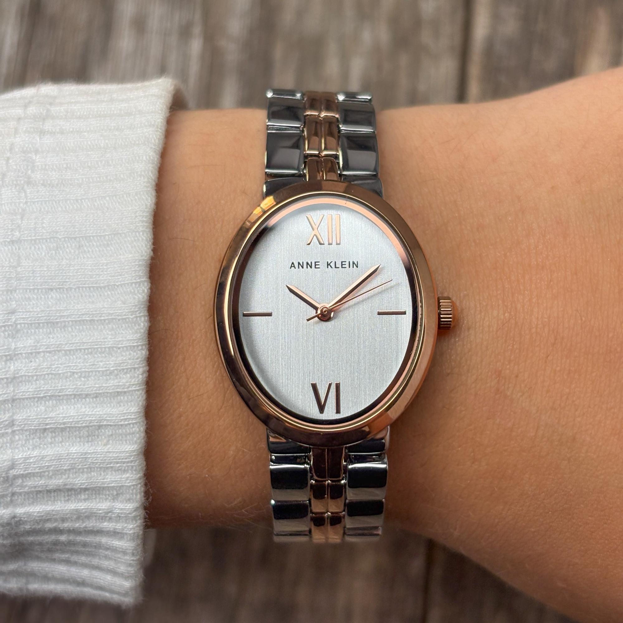 zegarek Anne Klein AK-5021SVRT srebrny Bransoleta - miniatura 7