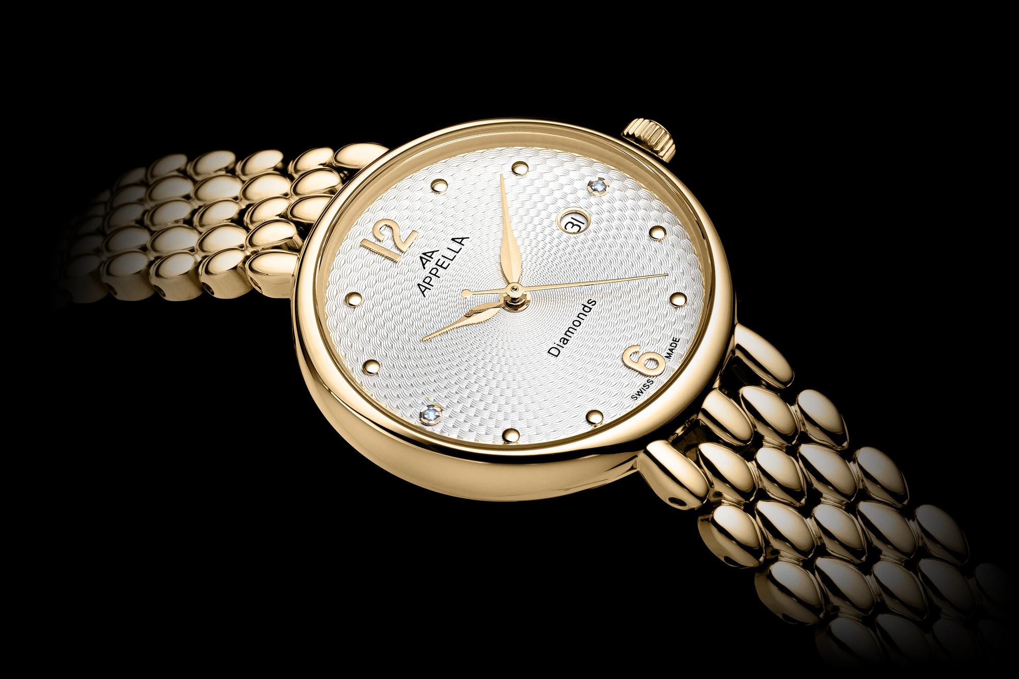 zegarek Appella L500141173DQ kwarcowy damski Diamonds Classic Diamonds - miniatura 9