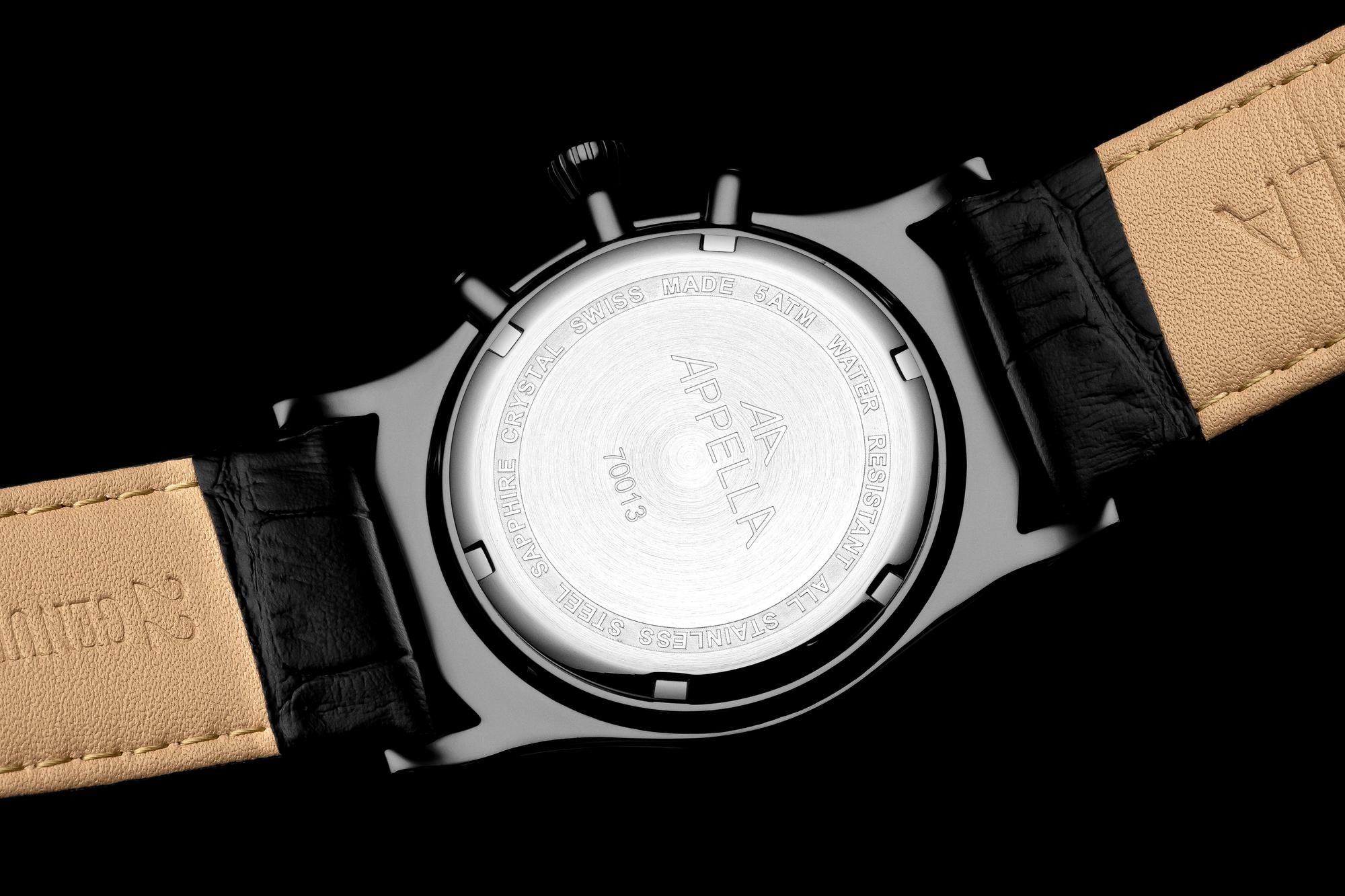 zegarek Appella L70013S2R6QF czarny Pasek