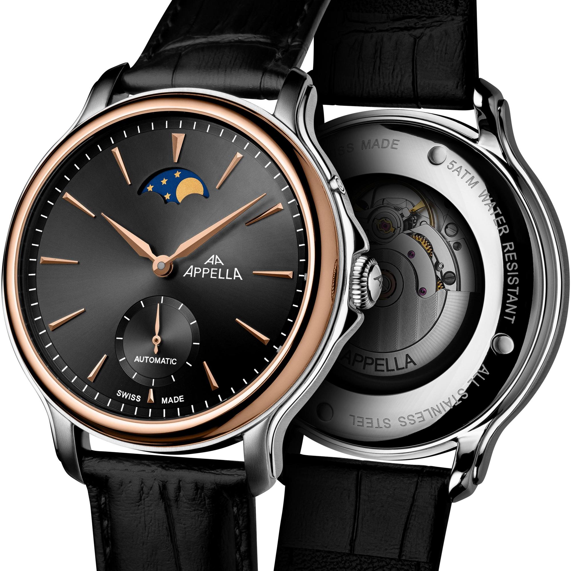 zegarek Appella L70026R216A automatyczny męski Appella Classic Automatic
