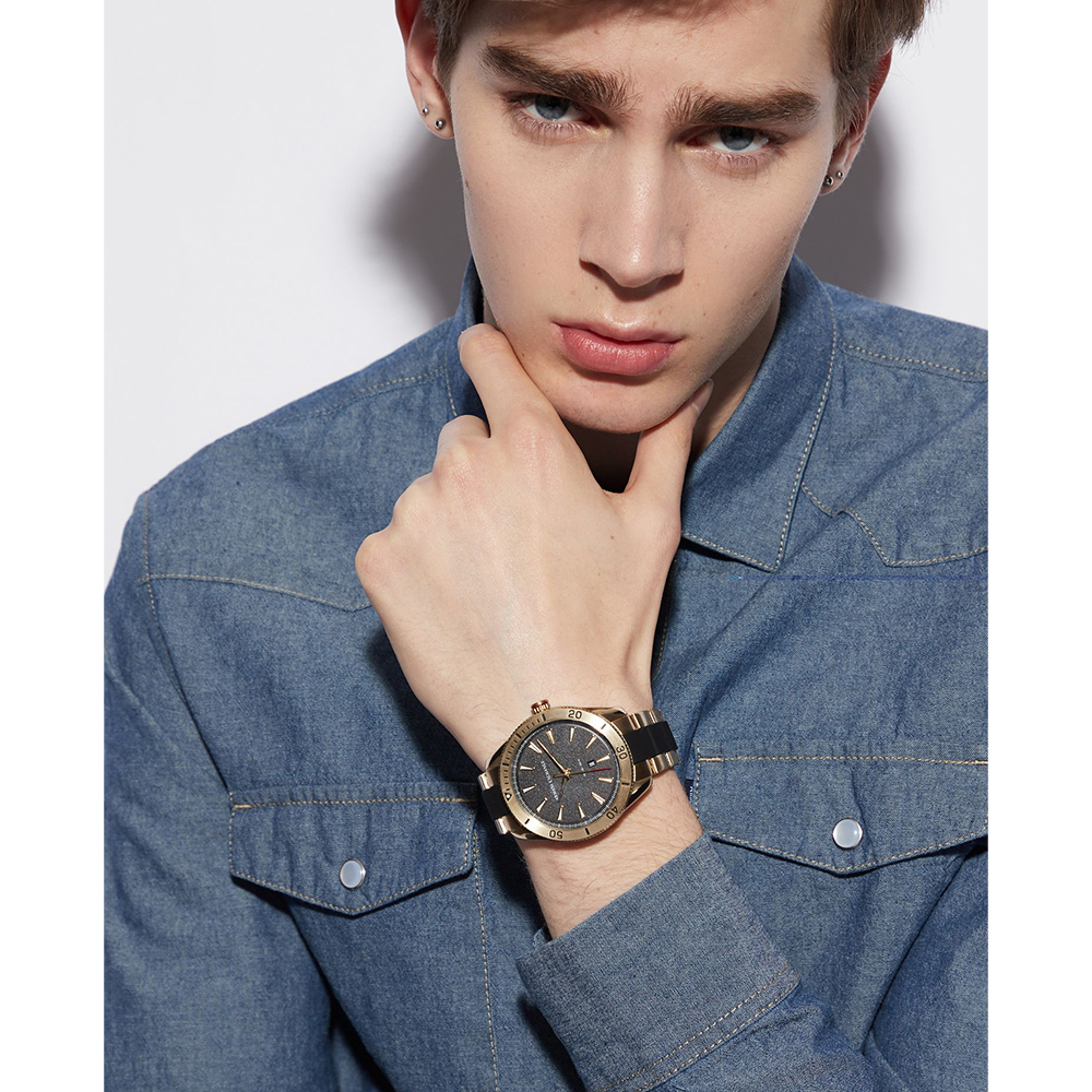 Armani Exchange AX1825 męski zegarek Fashion bransoleta - miniatura 3