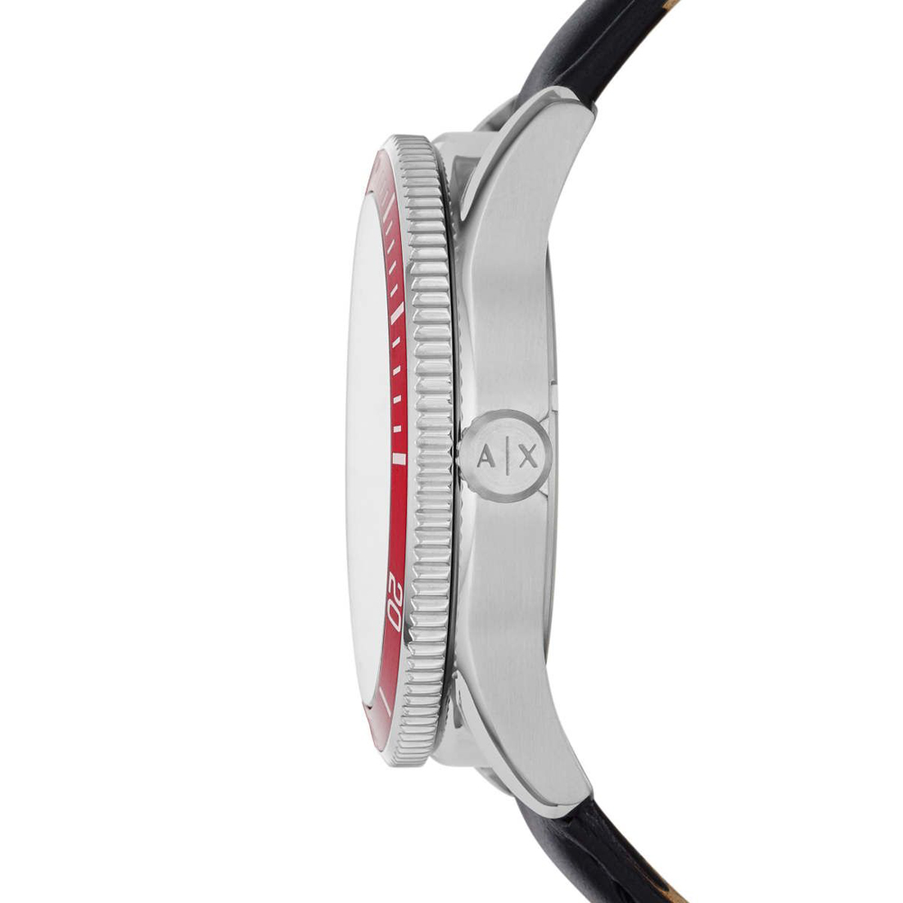 Armani Exchange AX1836 zegarek srebrny klasyczny Fashion pasek - miniatura 5