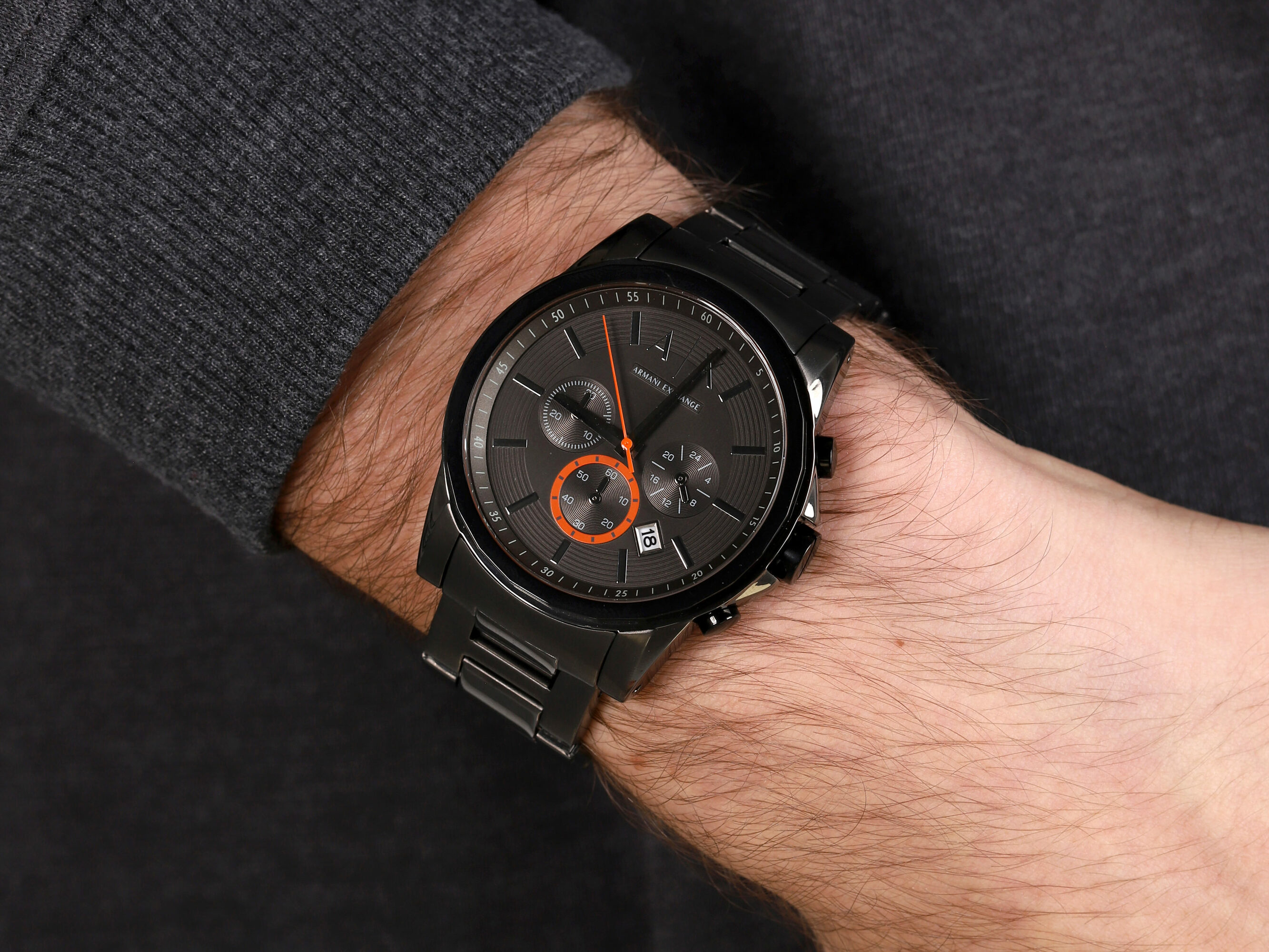 zegarek Armani Exchange AX2514 męski z chronograf Fashion - miniatura 4
