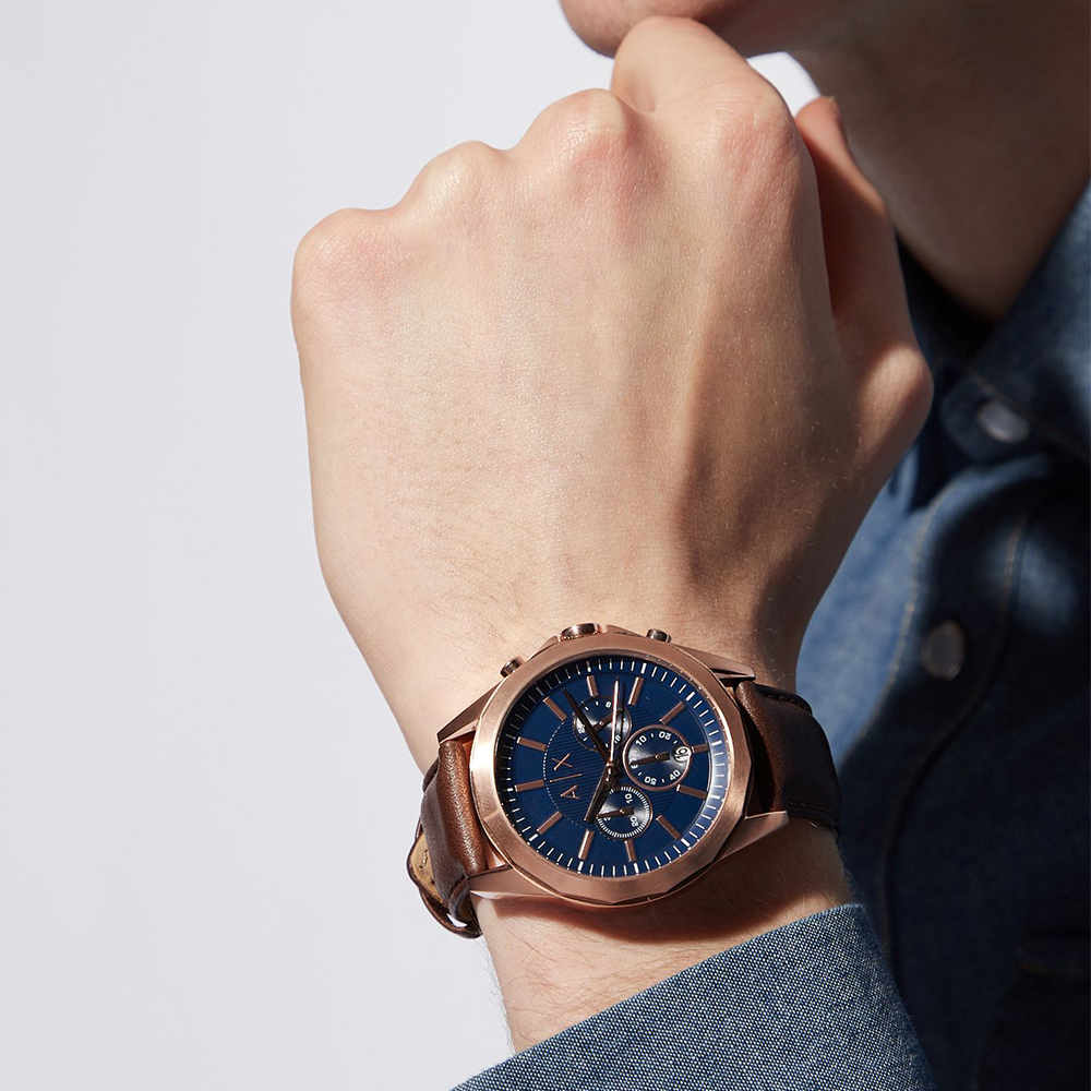 zegarek Armani Exchange AX2626 męski z chronograf Fashion - miniatura 3