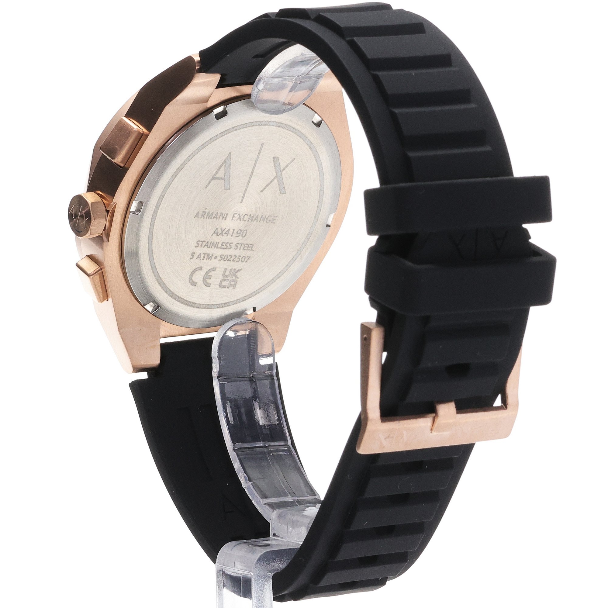 zegarek Armani Exchange AX4190 różowe złoto Fashion