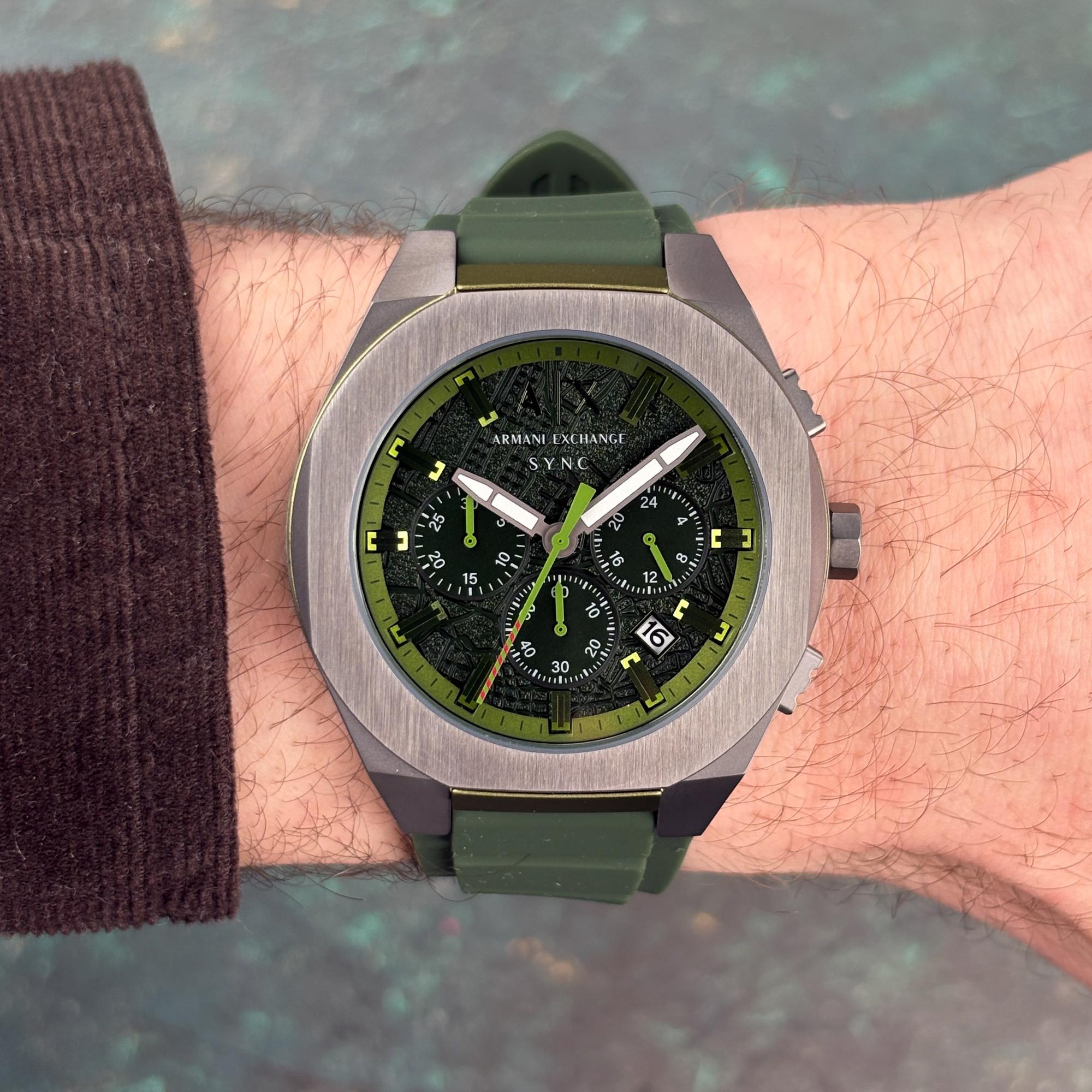 zegarek Armani Exchange AX4292 Sync Chronograph Armani Exchange mineralne
