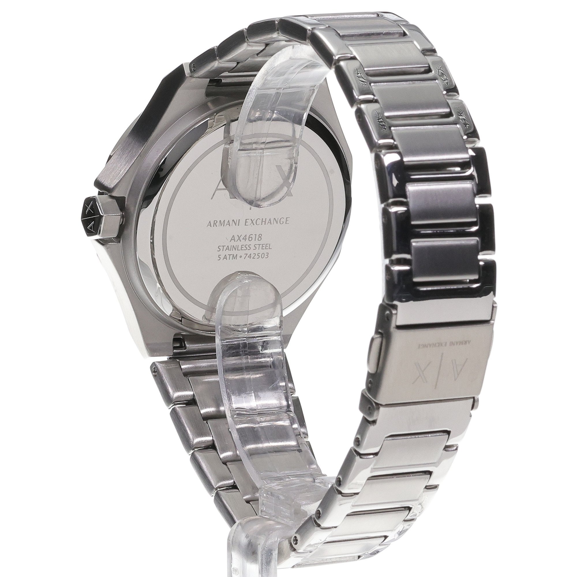 zegarek Armani Exchange AX4618 automatyczny damski Armani Exchange Andrea Automatic - miniatura 4