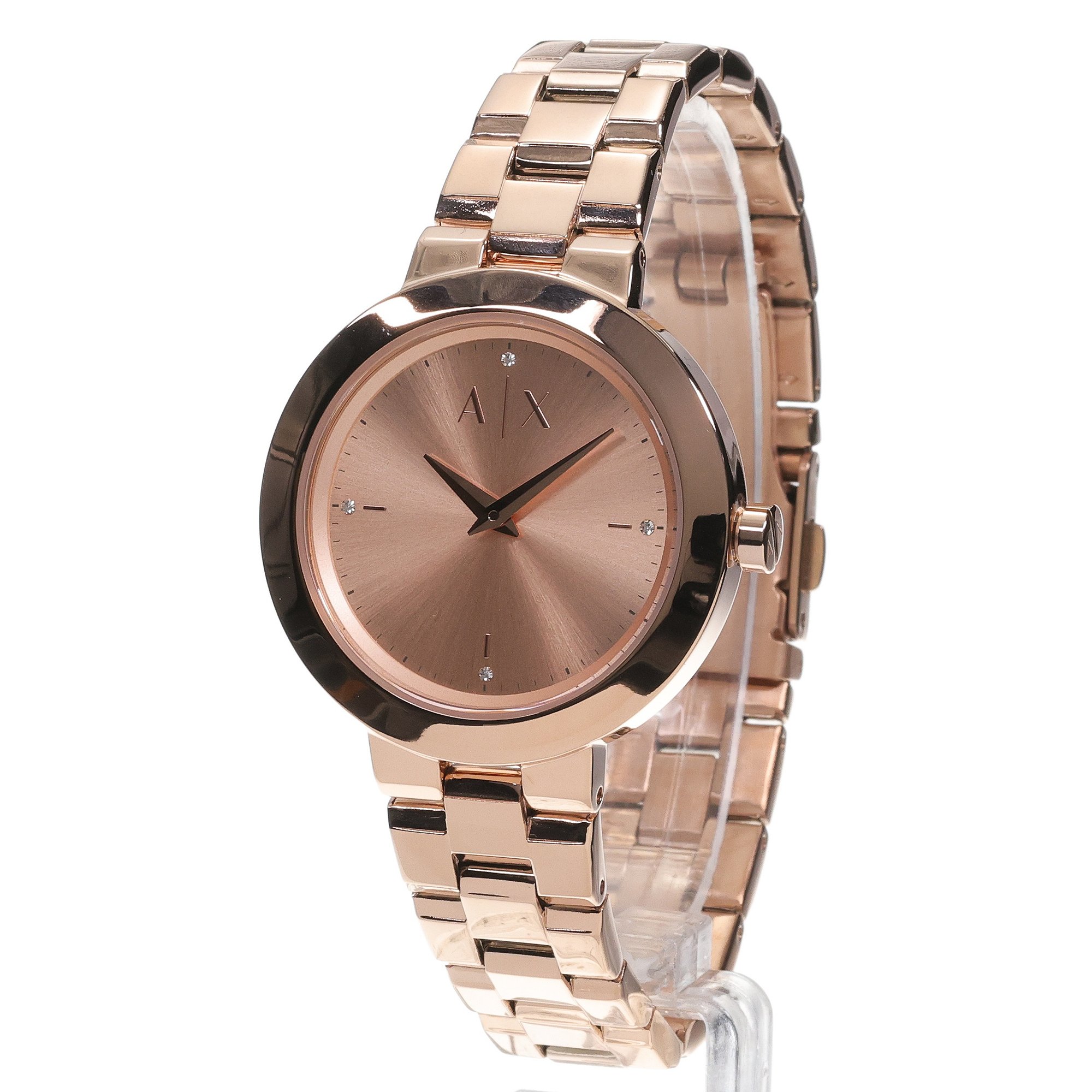 zegarek Armani Exchange AX5177 różowe złoto Fashion