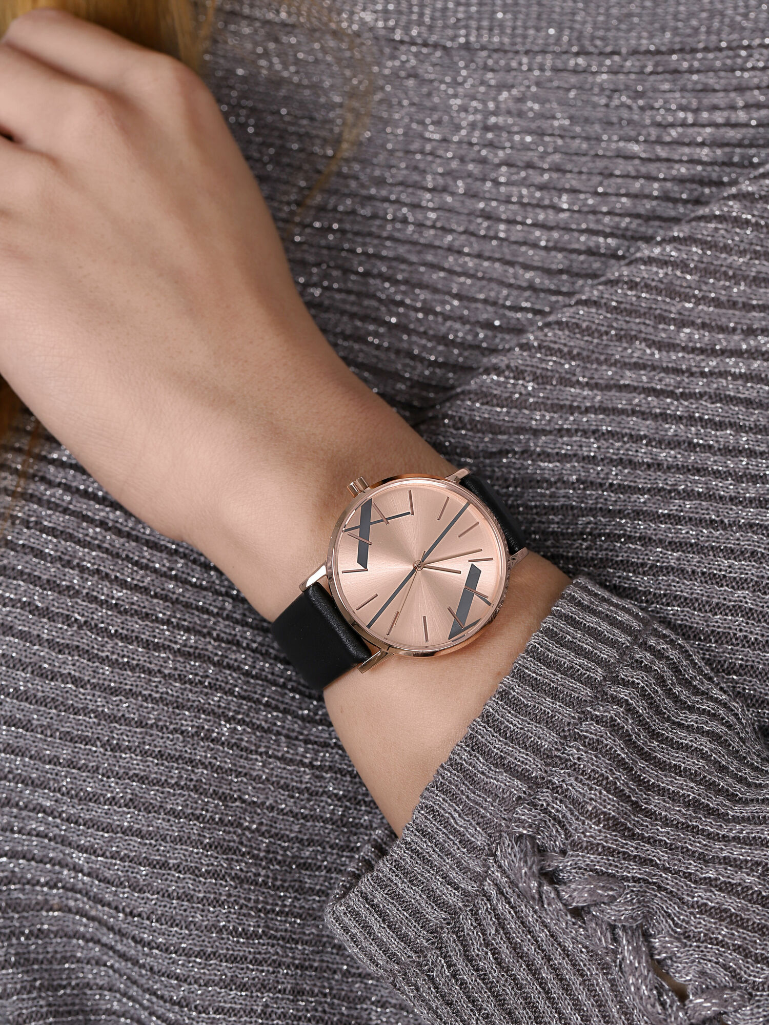 zegarek Armani Exchange AX5571 kwarcowy damski Fashion LOLA - miniatura 3