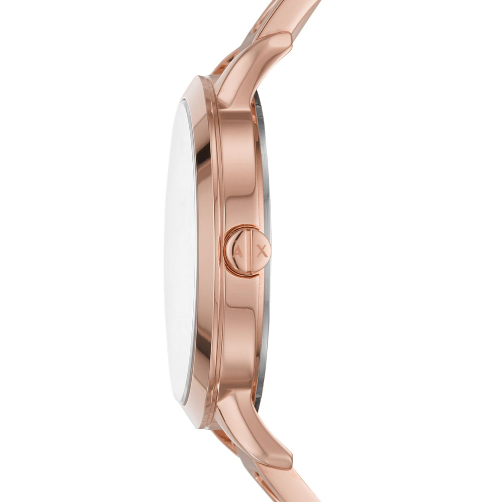 Armani Exchange AX5613 zegarek różowe złoto klasyczny Fashion bransoleta - miniatura 5