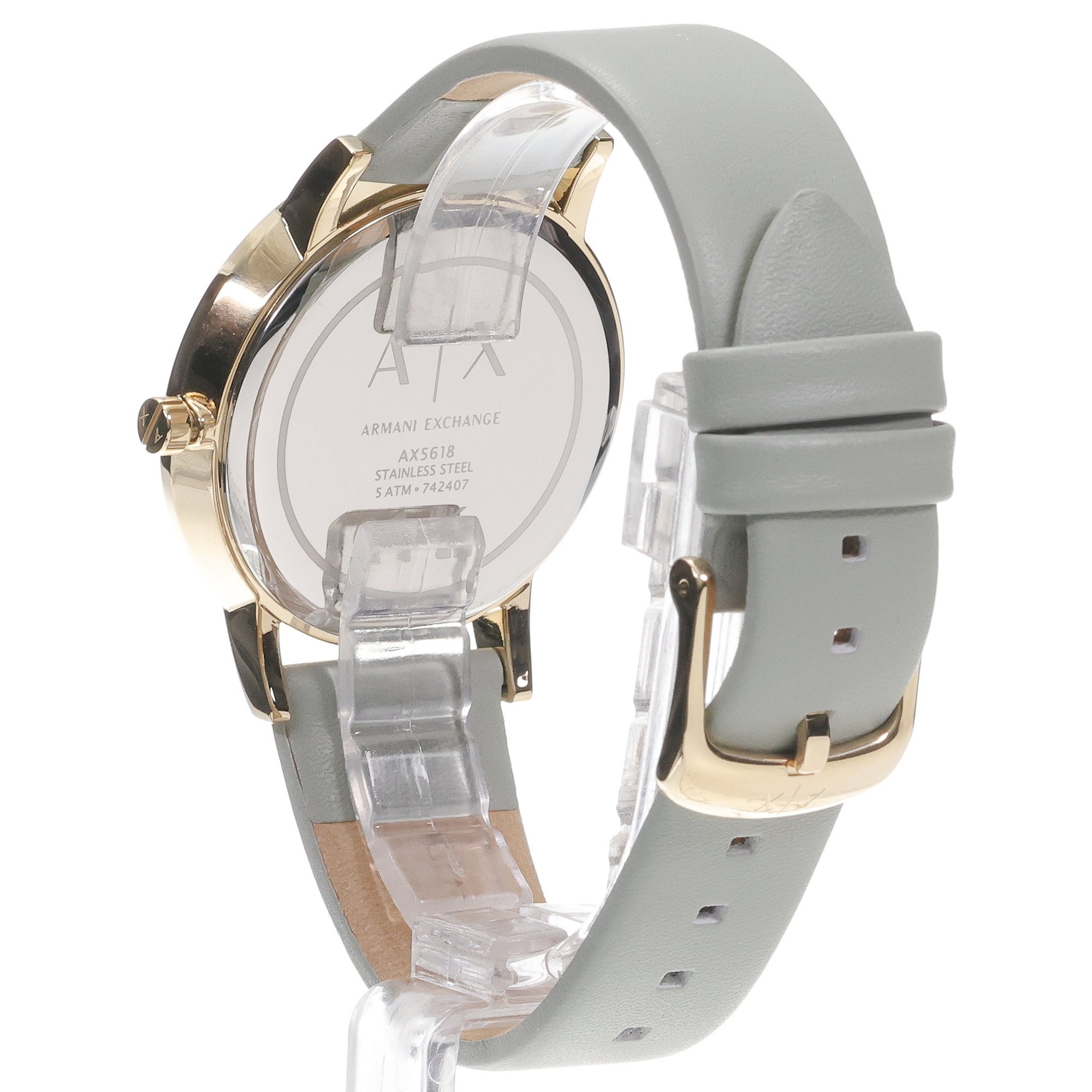 zegarek Armani Exchange AX5618 złoty Fashion - miniatura 4