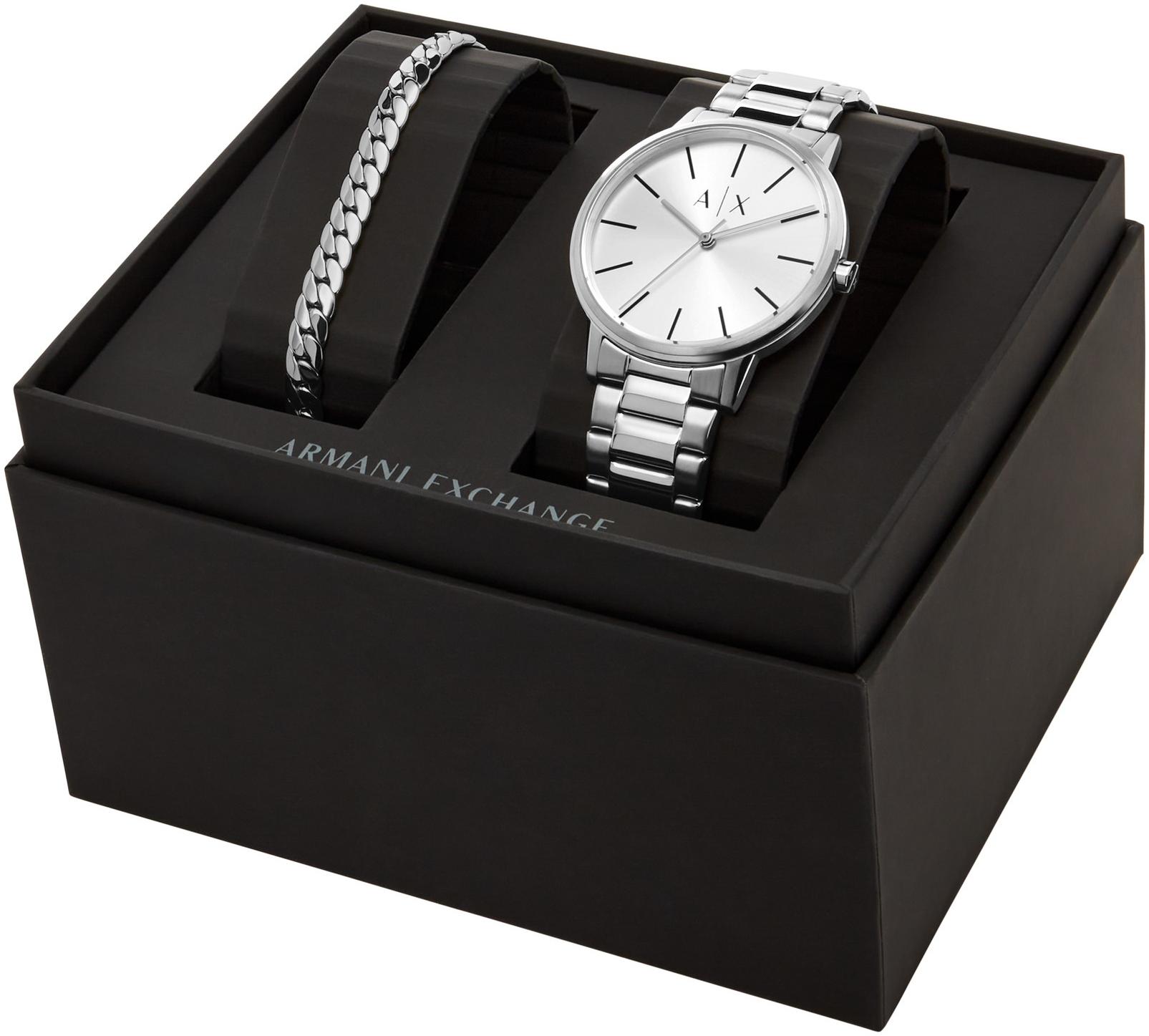 zegarek Armani Exchange AX7138SET kwarcowy męski Fashion Cayde - miniatura 6