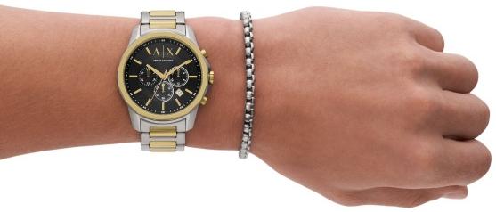 zegarek Armani Exchange AX7148SET kwarcowy męski Fashion BANKS GIFT SET