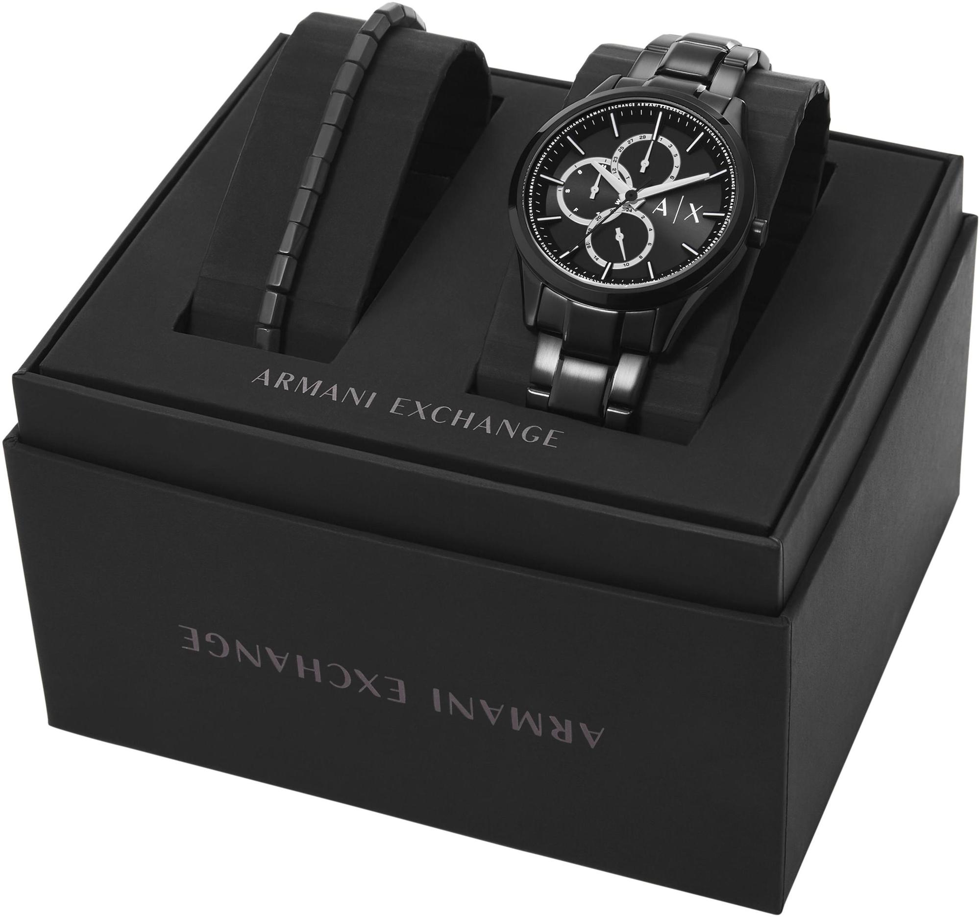 zegarek Armani Exchange AX7154SET czarny Fashion - miniatura 8