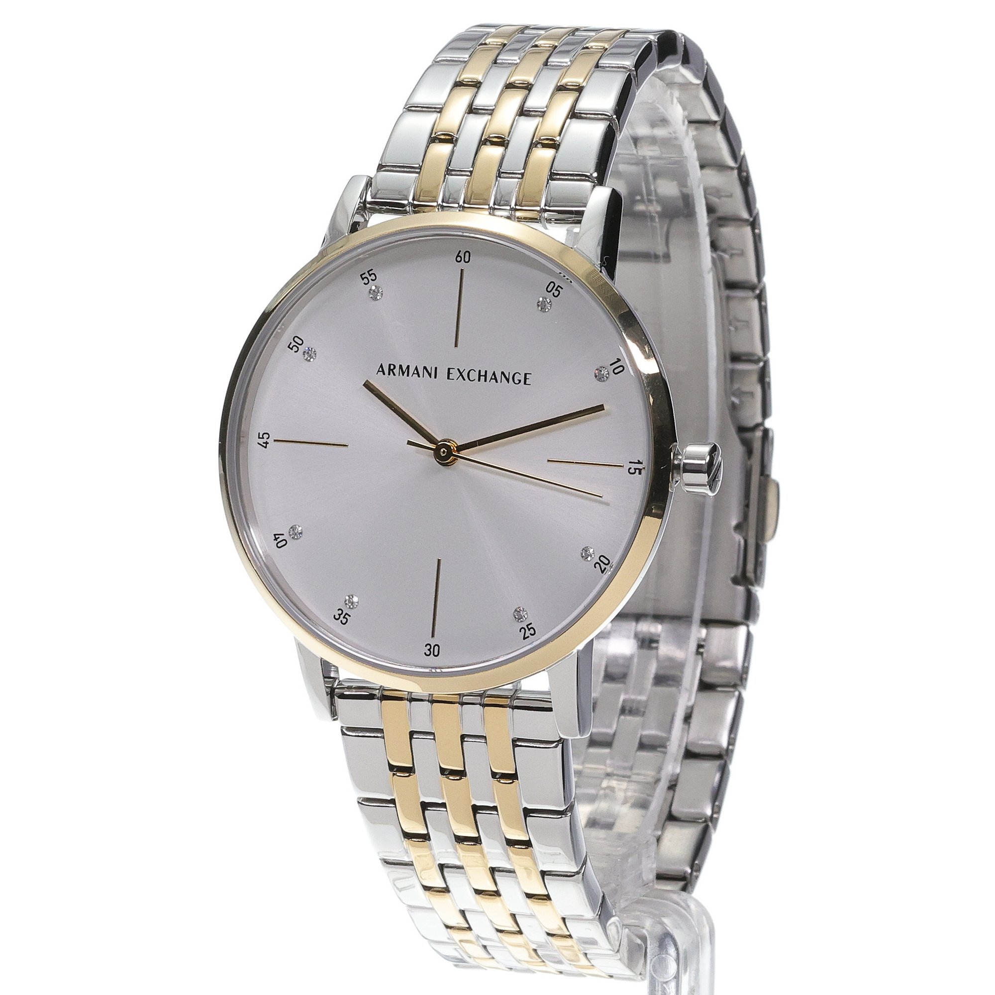 zegarek Armani Exchange AX7156SET srebrny Fashion
