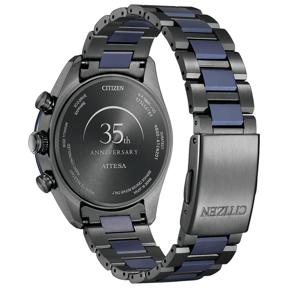 zegarek AT8187-75E męski z chronograf Titanium - miniatura 3