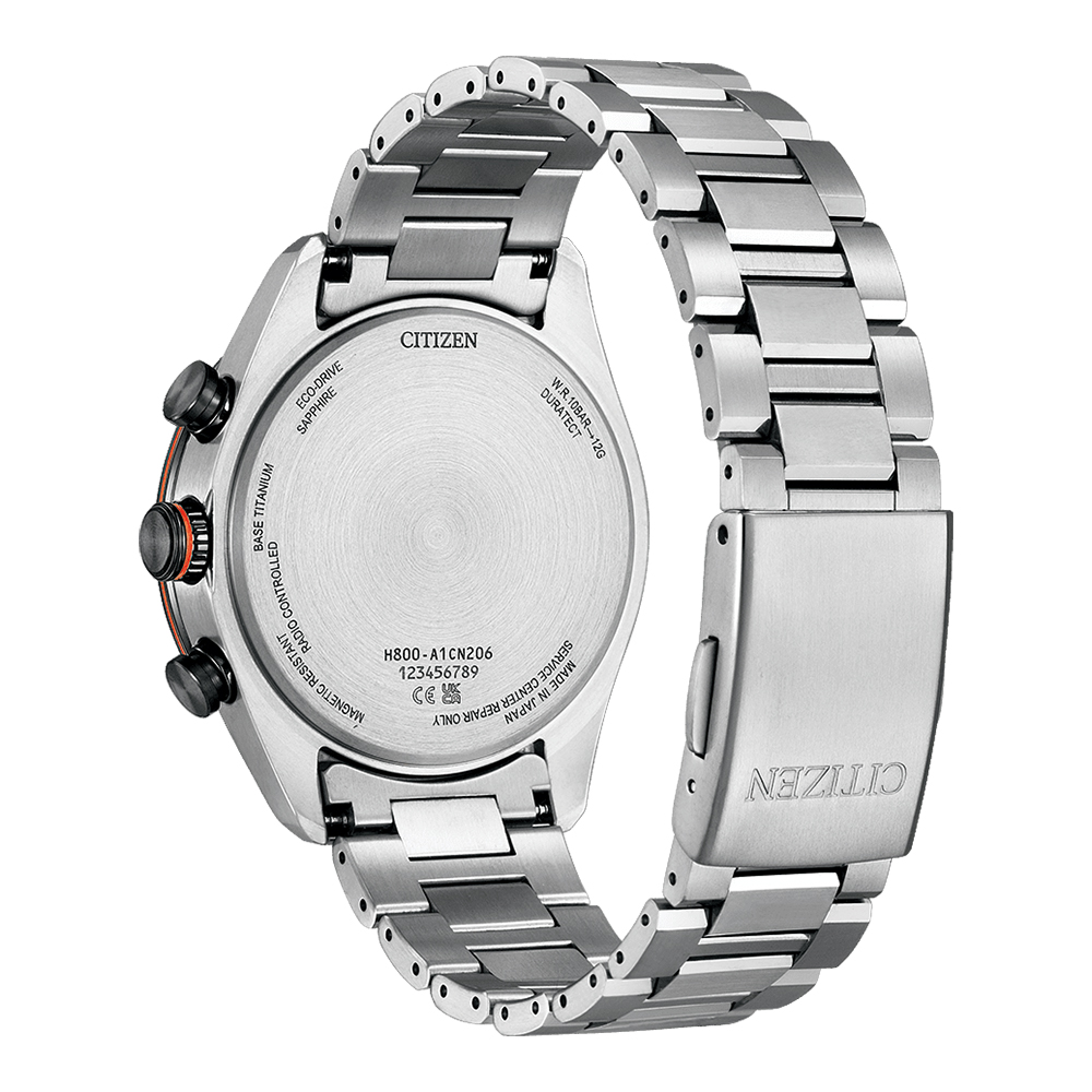 zegarek AT8189-61E solar męski Titanium - miniatura 3