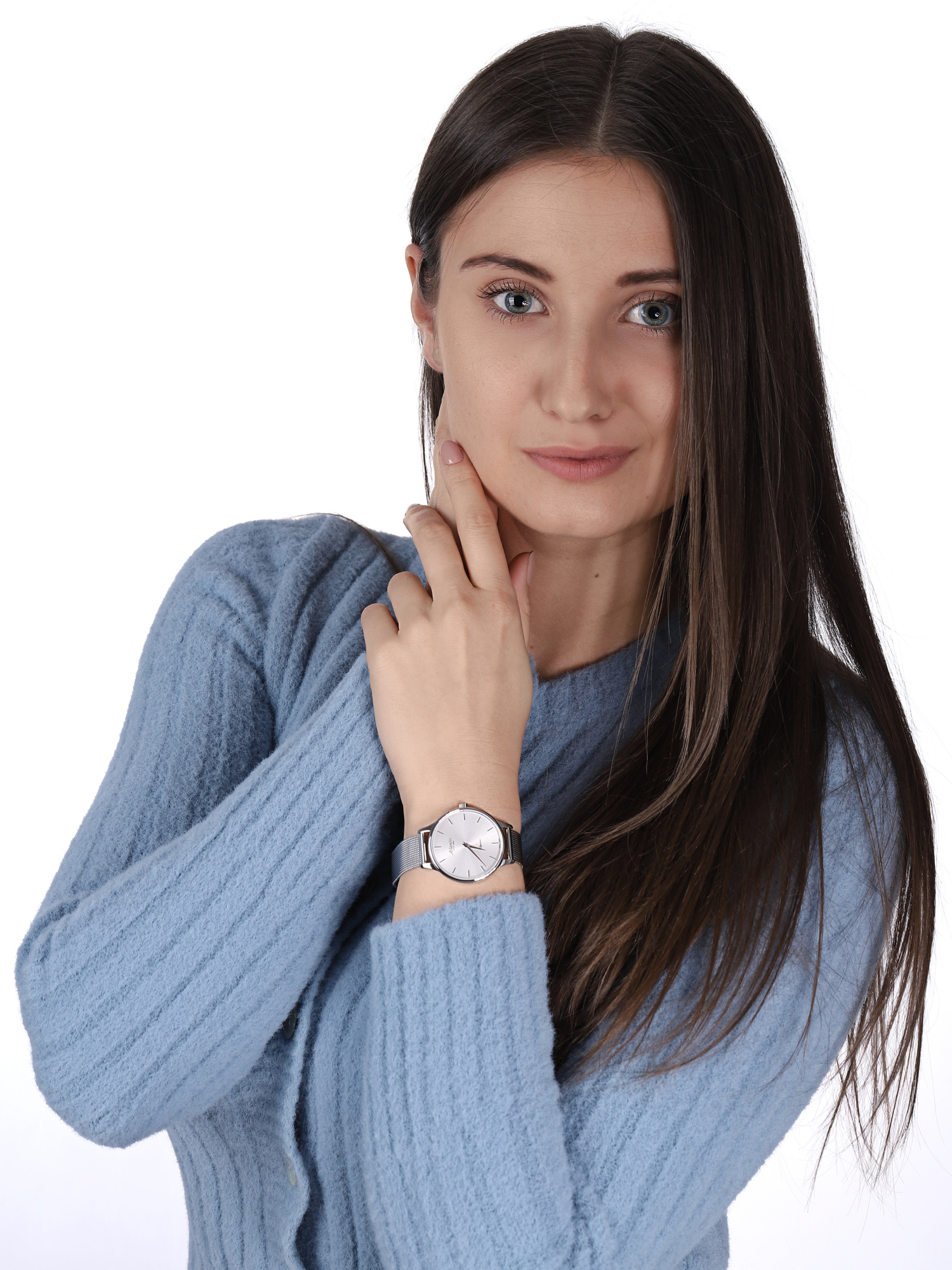 zegarek Atlantic 29038.41.21MB srebrny Elegance