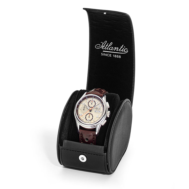 zegarek Atlantic 558534195 srebrny Worldmaster - miniatura 7