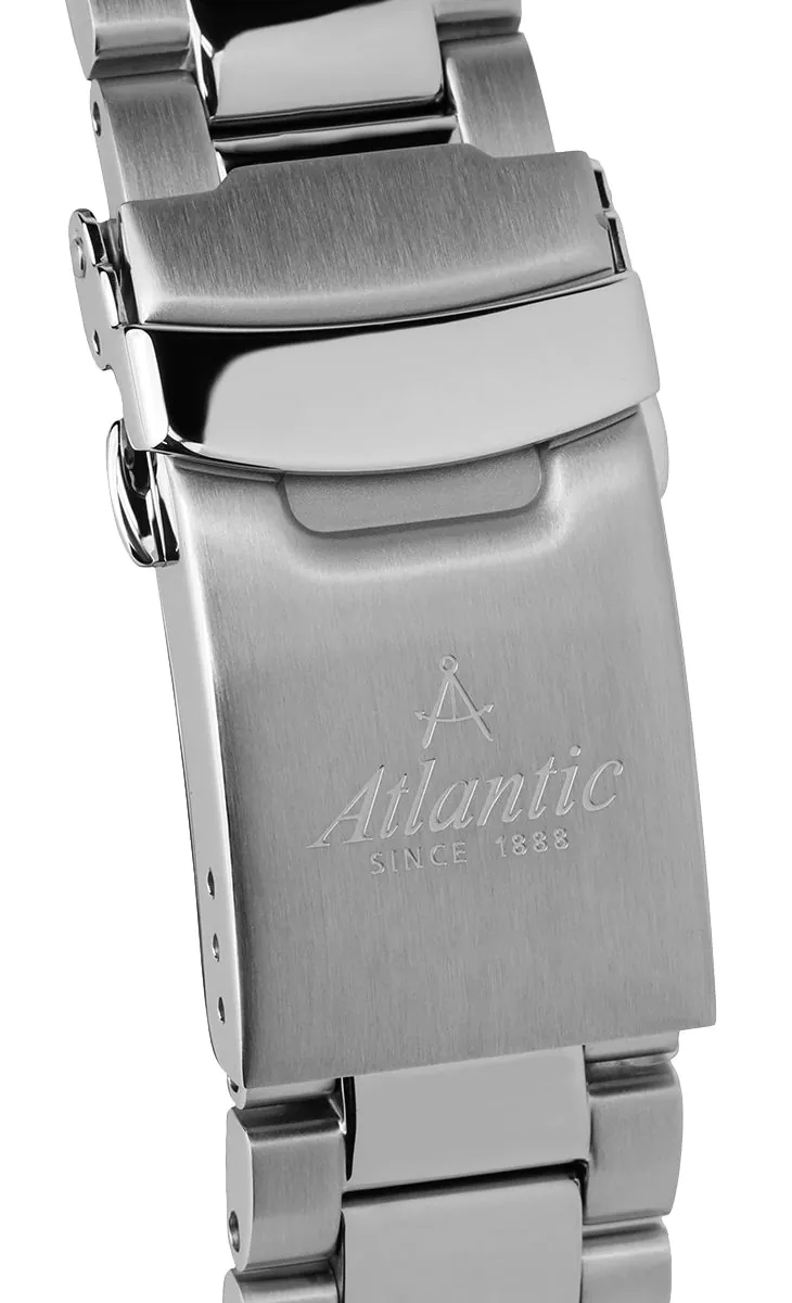 zegarek Atlantic 815764179GMT kwarcowy męski Mariner Mariner Wave Quartz GMT Green - miniatura 10