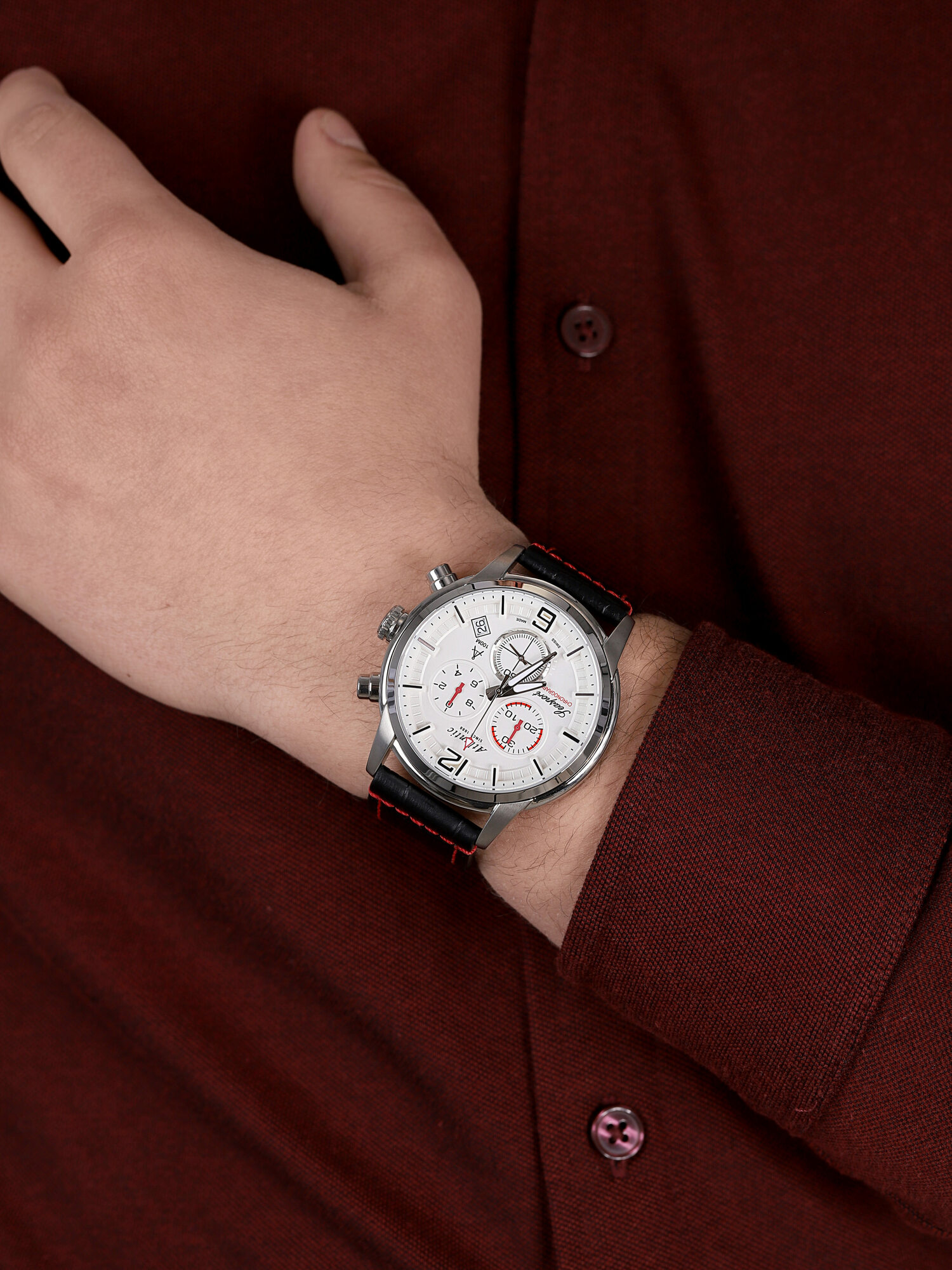 zegarek Atlantic 87461.41.25 męski z chronograf Seasport