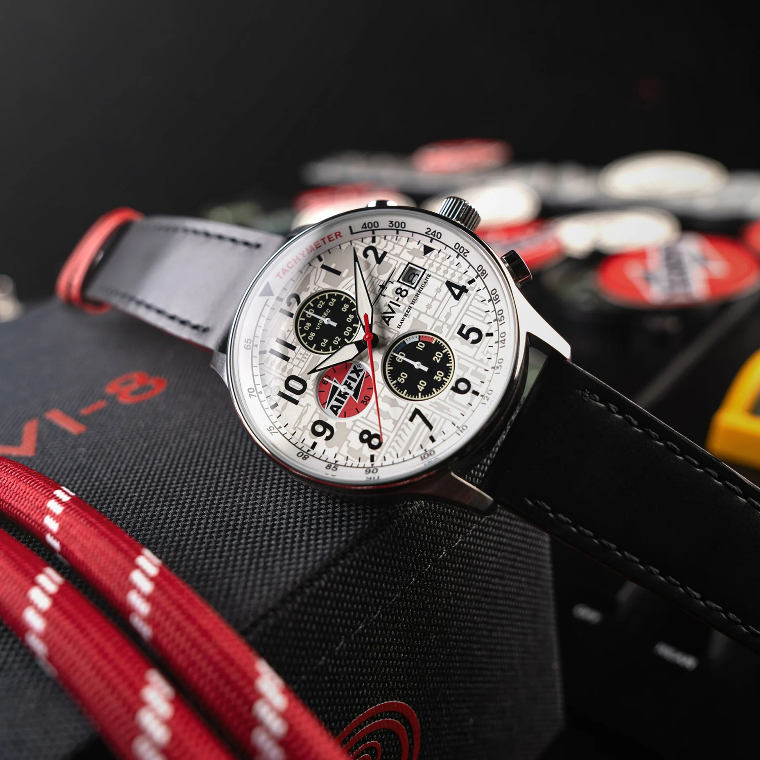 zegarek AV-4011-1C kwarcowy męski Hawker Hurricane - miniatura 5