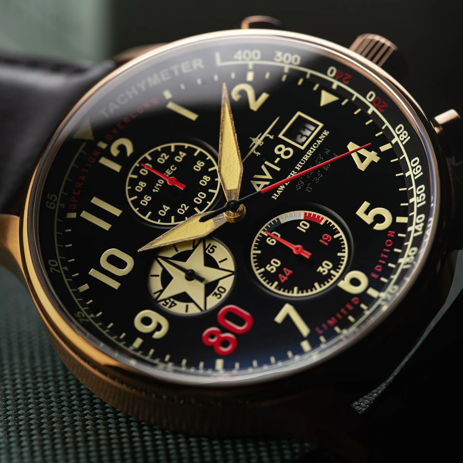 zegarek AV-4011-1D srebrny Hawker Hurricane - miniatura 3