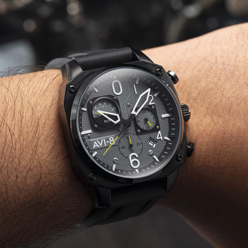 zegarek AV-4052-R1 męski z chronograf Hawker Hunter - miniatura 4