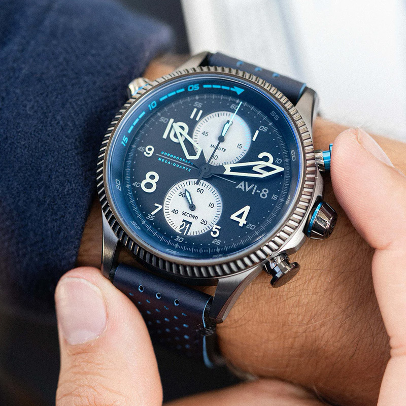 zegarek AV-4080-02 męski z chronograf Hawker Hunter - miniatura 5