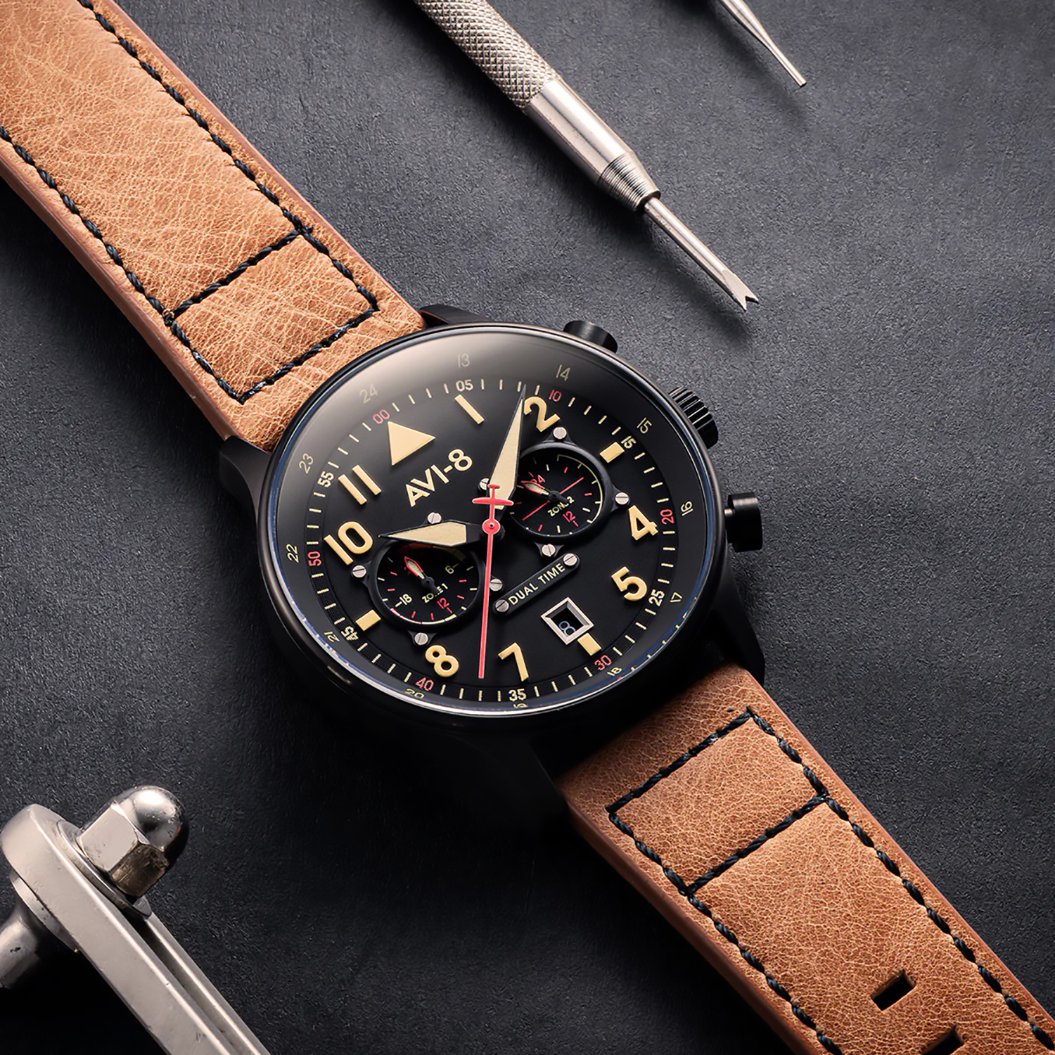 zegarek AV-4088-03 szary Hawker Hurricane - miniatura 3